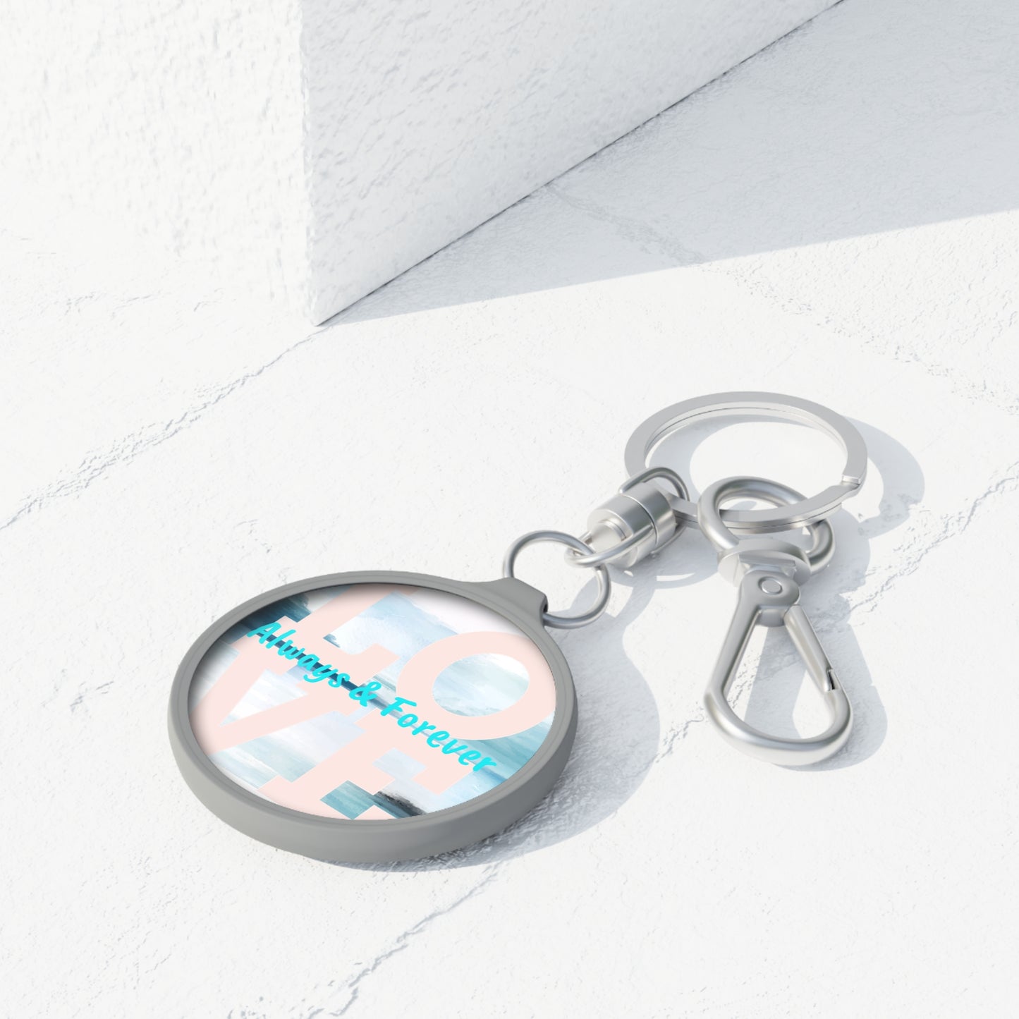 LOVE Keyring Tag