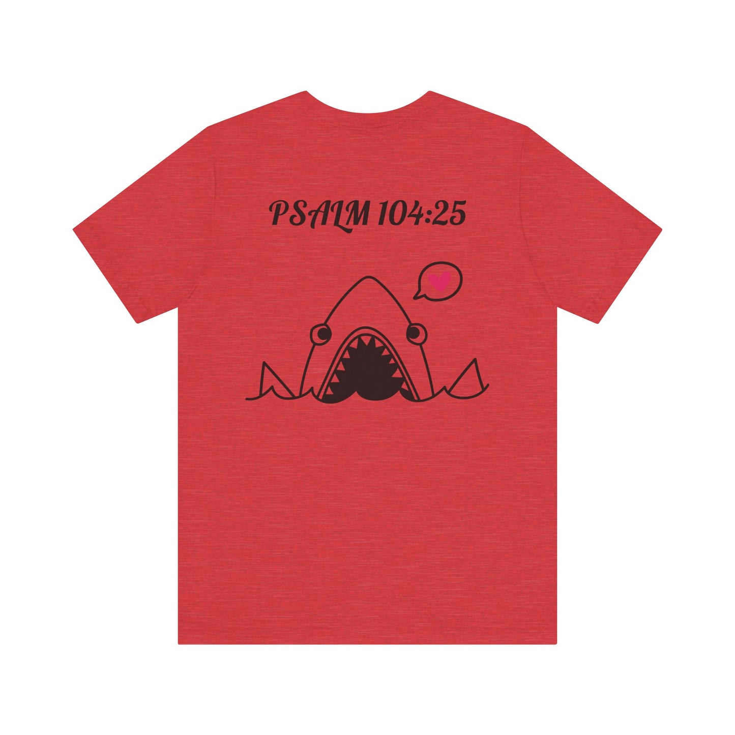 "God and Sea" Jersey Short Sleeve Tee Unisex