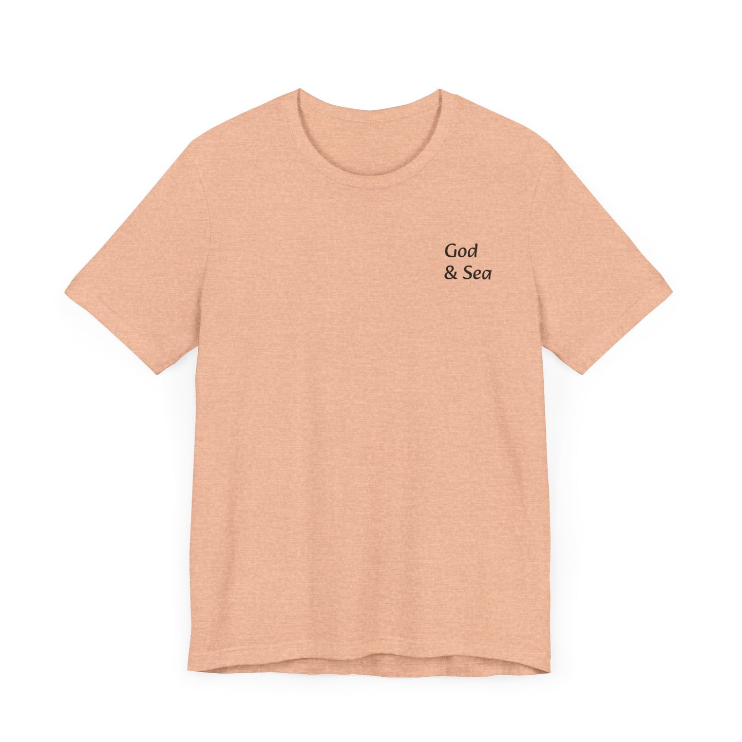 "God and Sea" Jersey Short Sleeve Tee Unisex