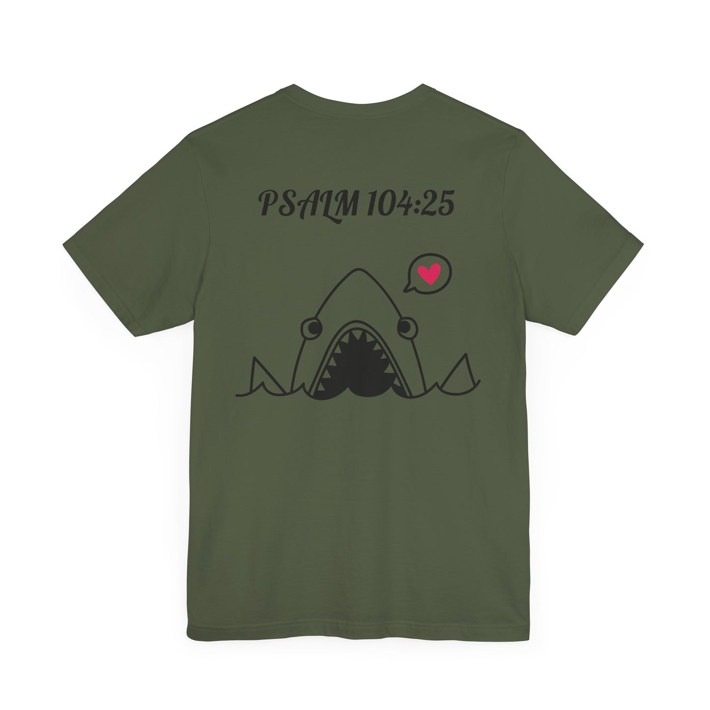 "God and Sea" Jersey Short Sleeve Tee Unisex