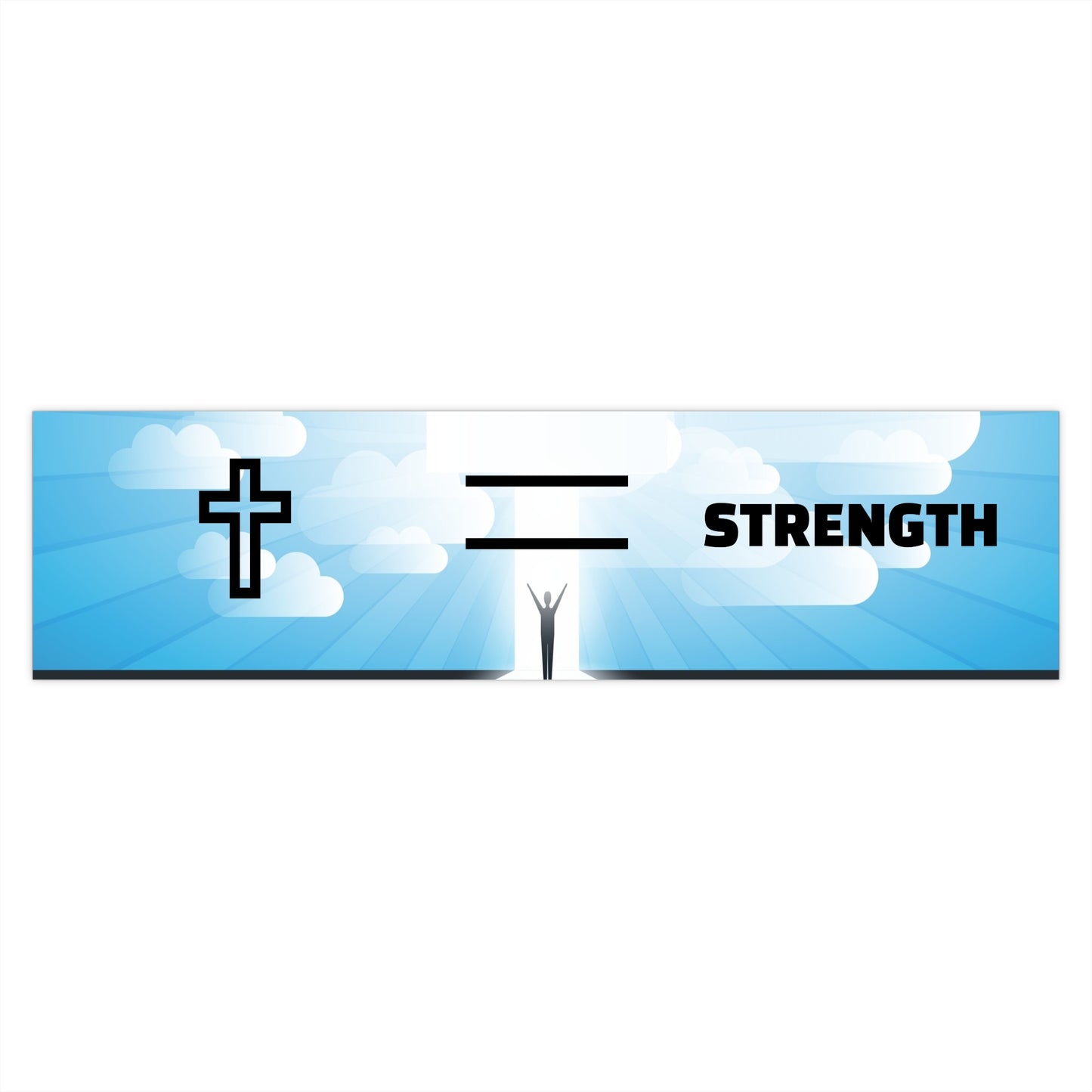 God's Strength Bumper Stickers