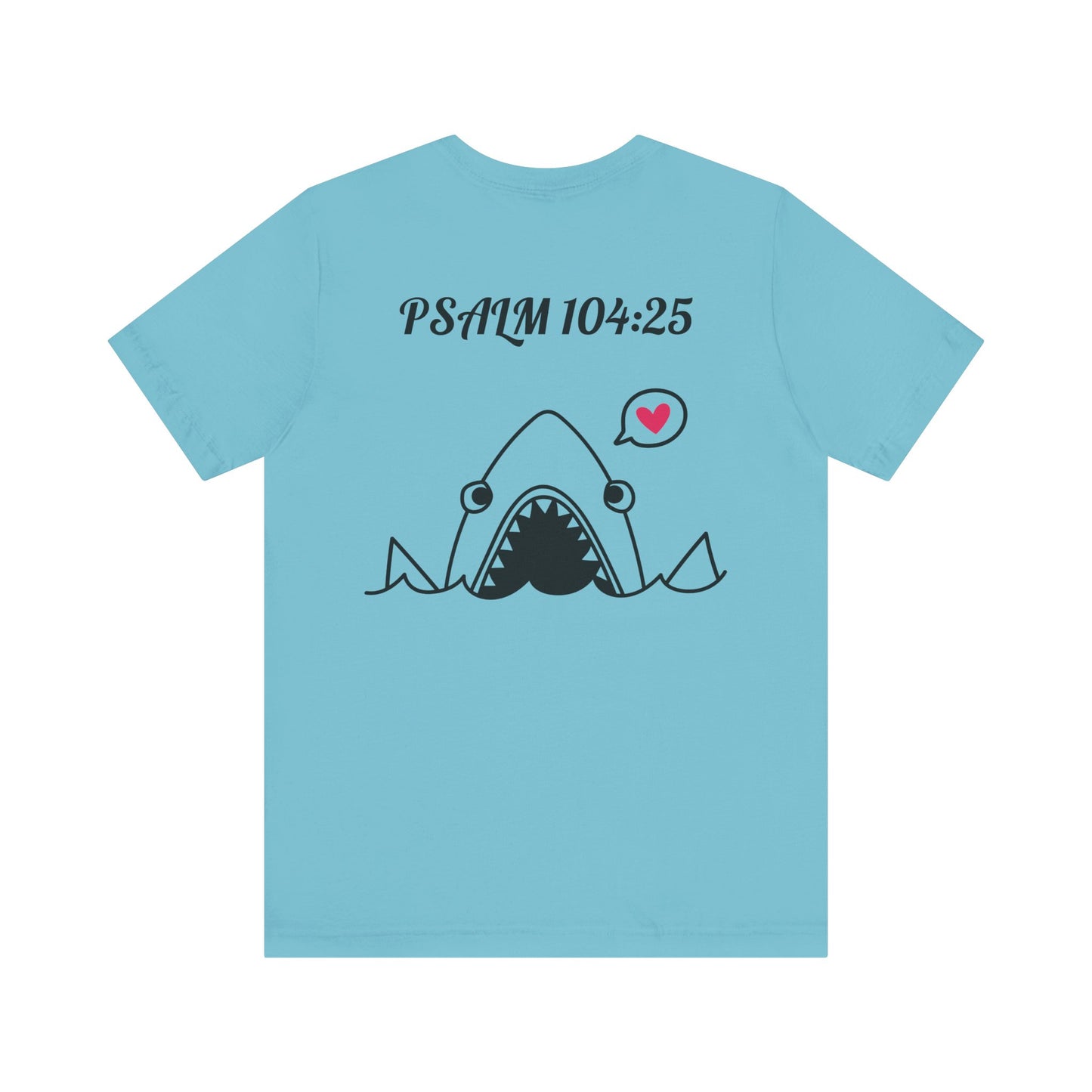 "God and Sea" Jersey Short Sleeve Tee Unisex