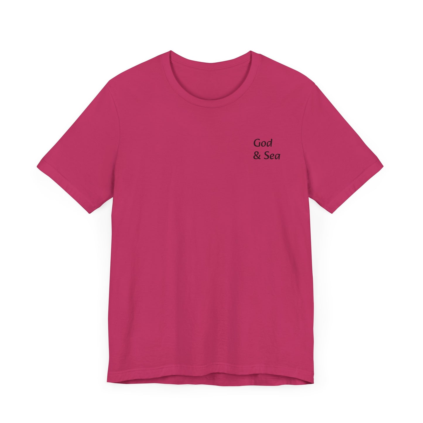 "God and Sea" Jersey Short Sleeve Tee Unisex