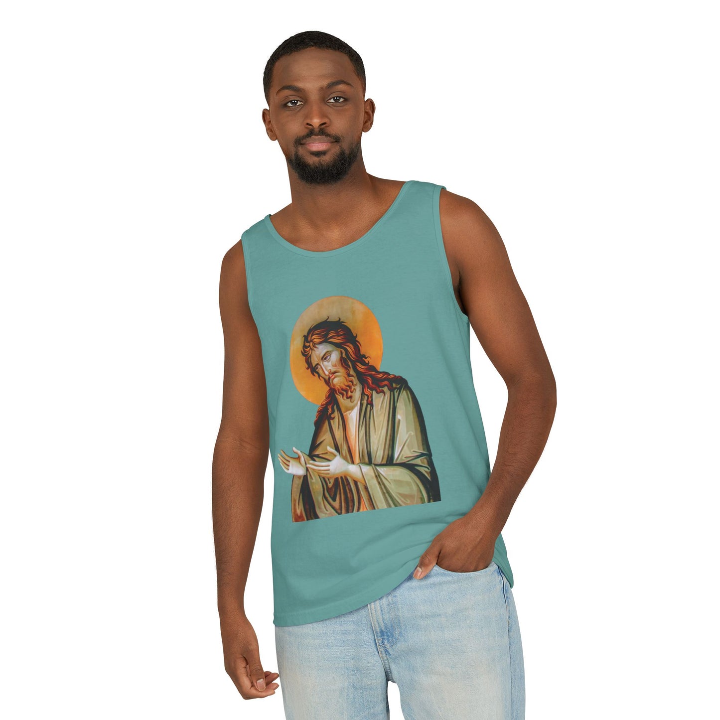 Unisex Faith Garment-Dyed Tank Top