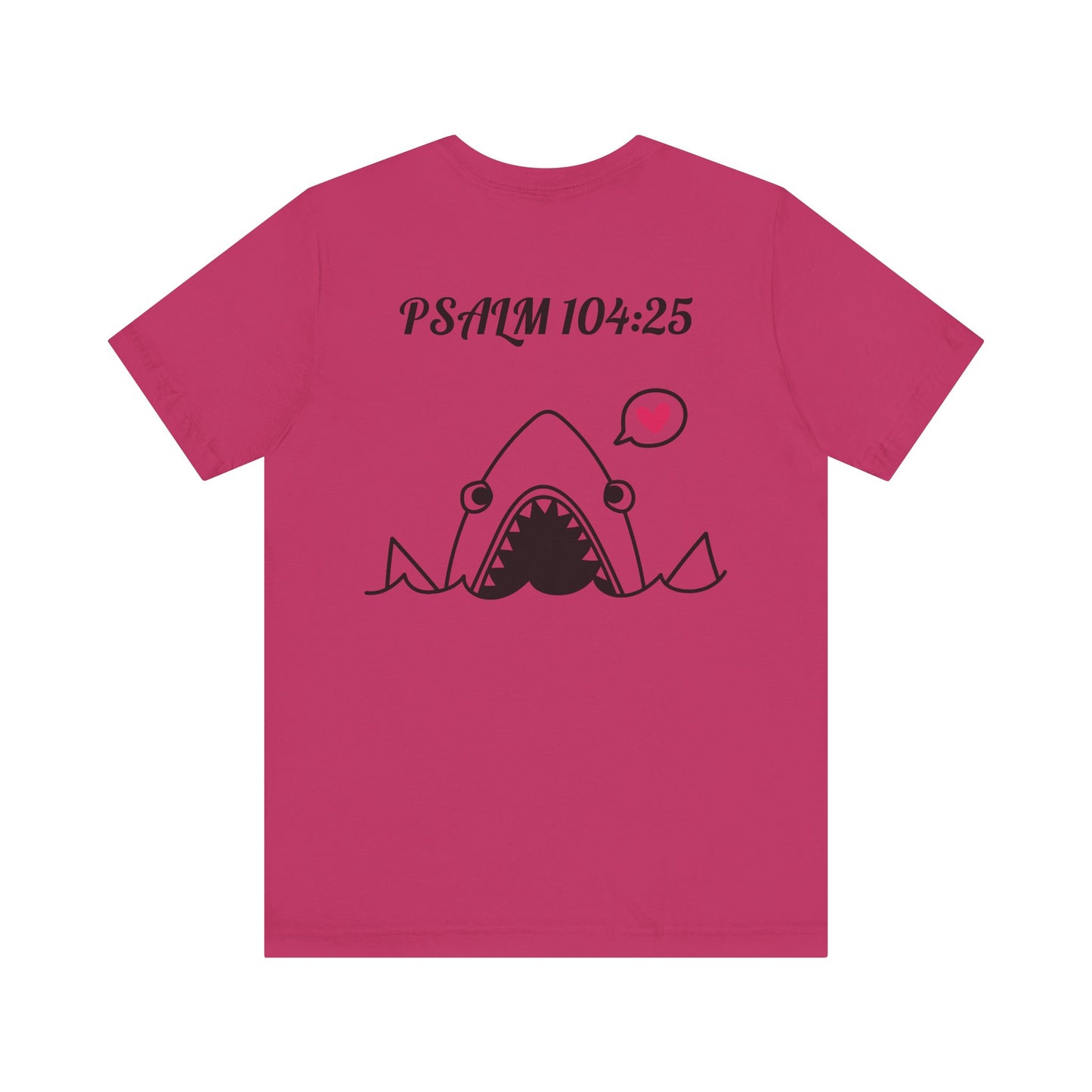 "God and Sea" Jersey Short Sleeve Tee Unisex