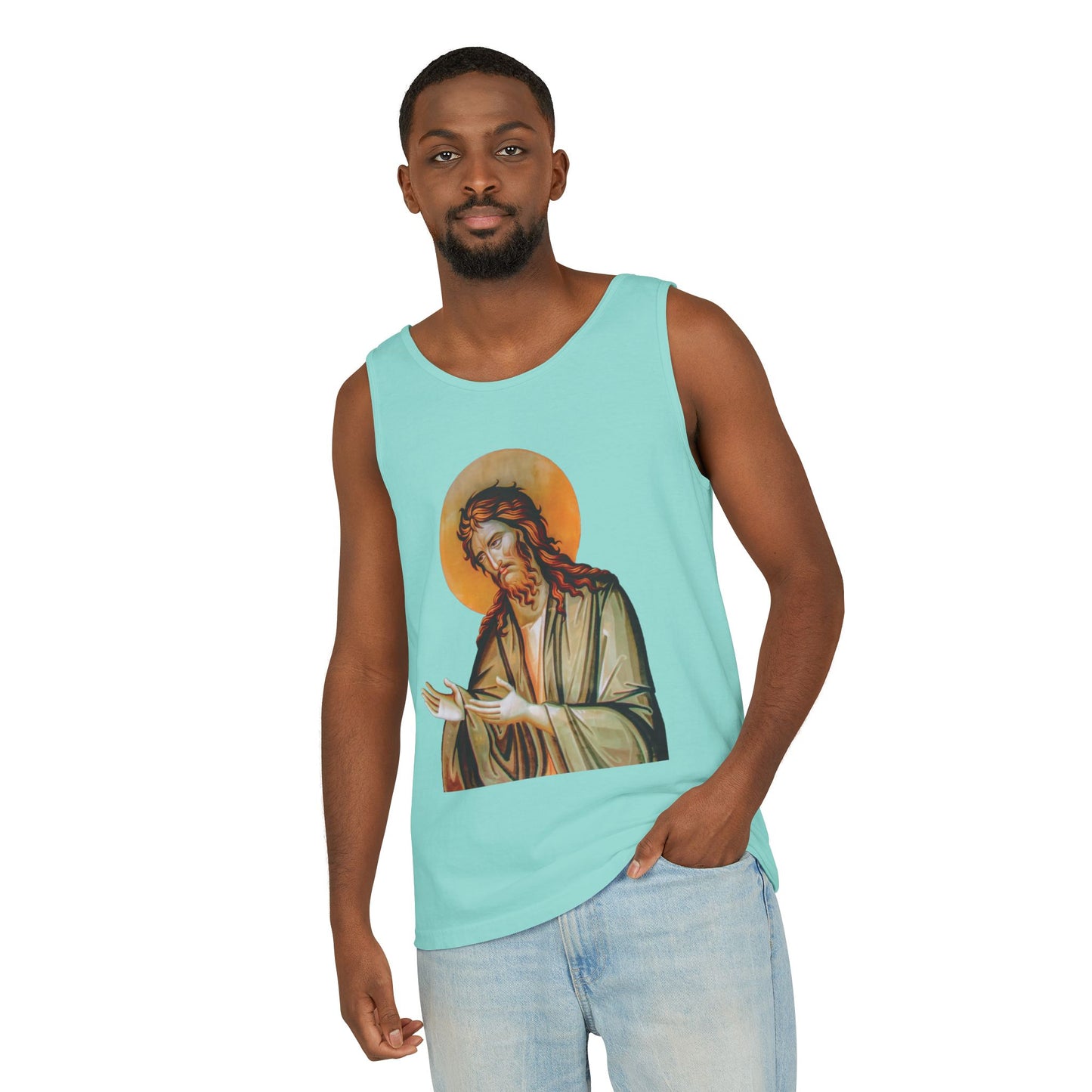Unisex Faith Garment-Dyed Tank Top