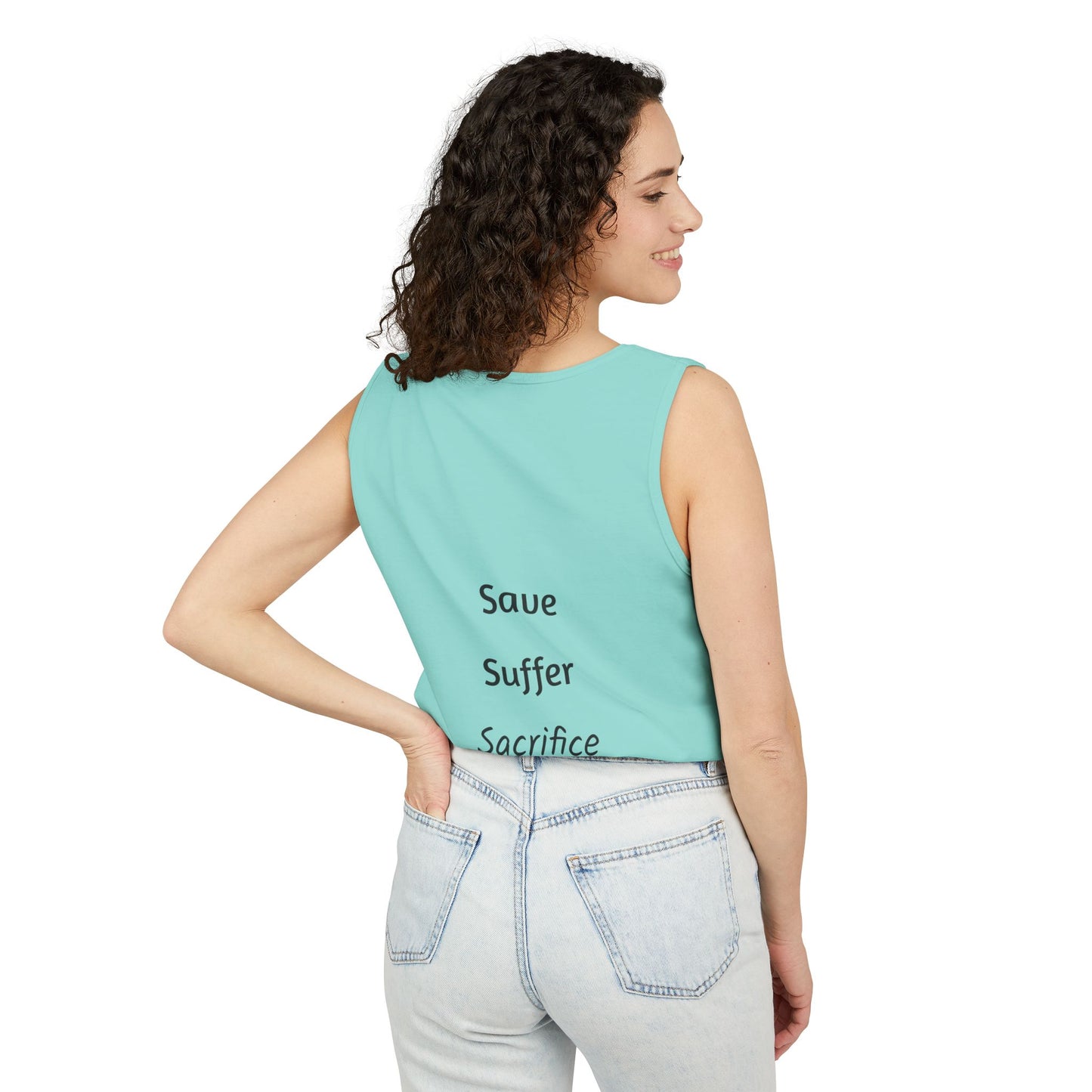 Unisex Faith Garment-Dyed Tank Top