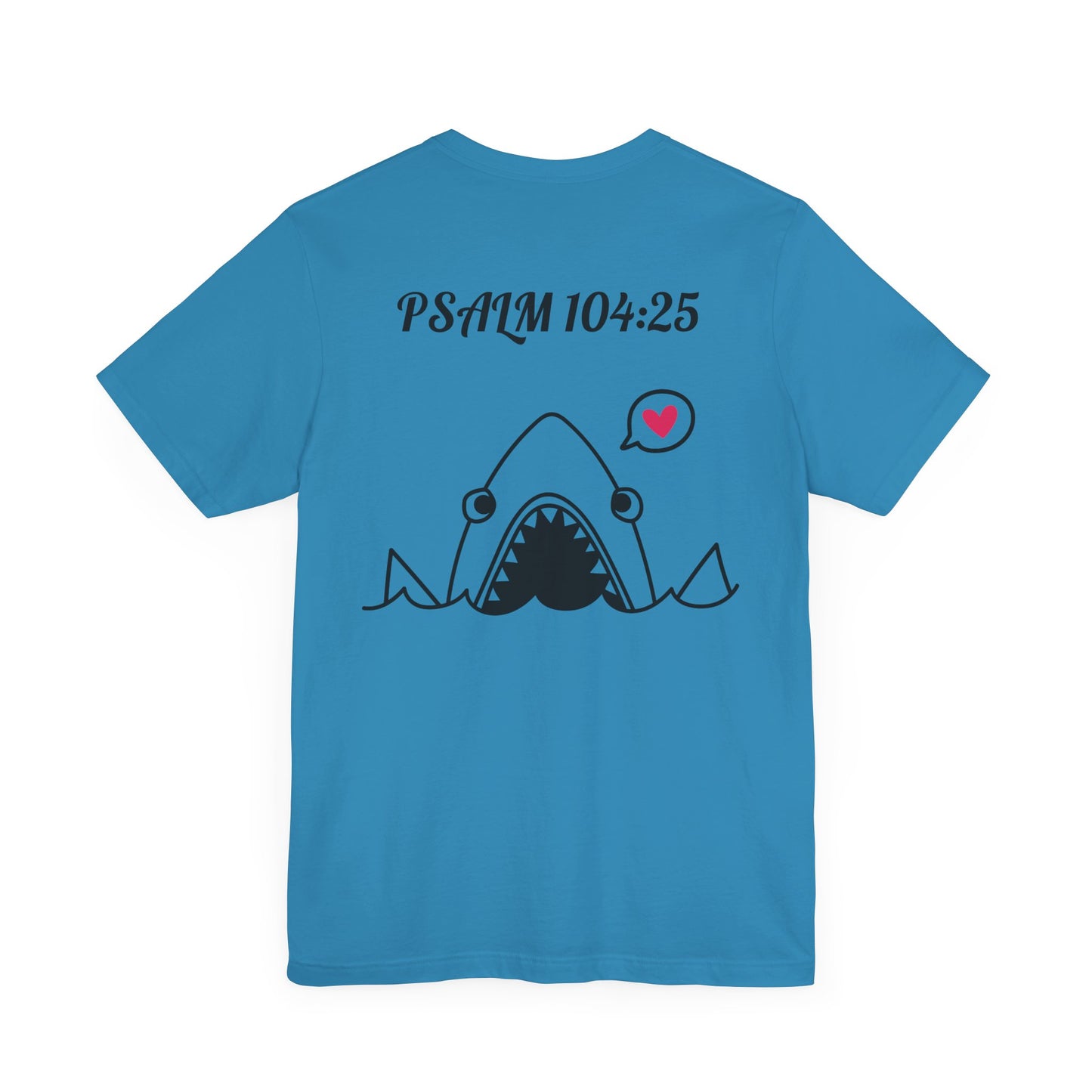 "God and Sea" Jersey Short Sleeve Tee Unisex