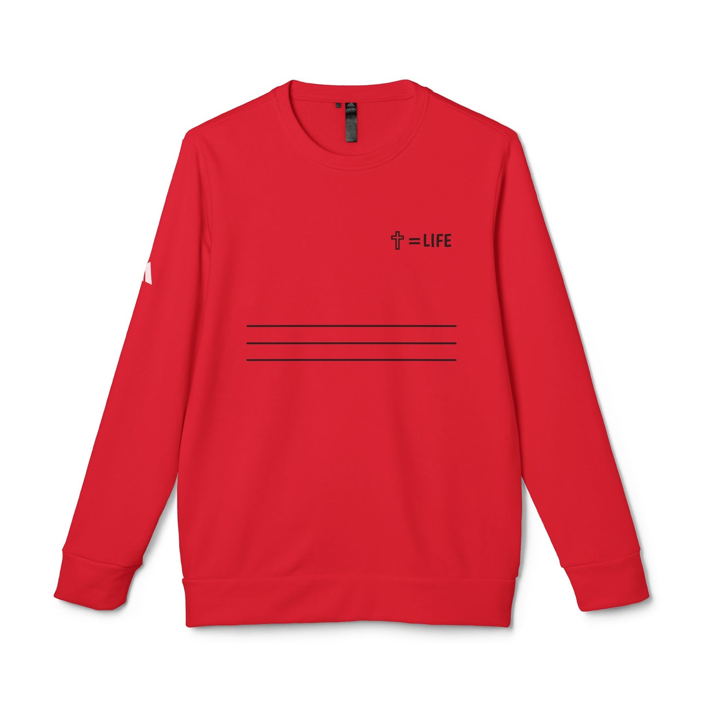 adidas® Unisex "Bread of Life" Fleece Crewneck Sweatshirt
