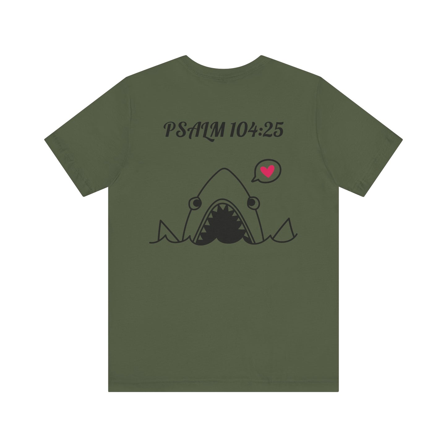 "God and Sea" Jersey Short Sleeve Tee Unisex
