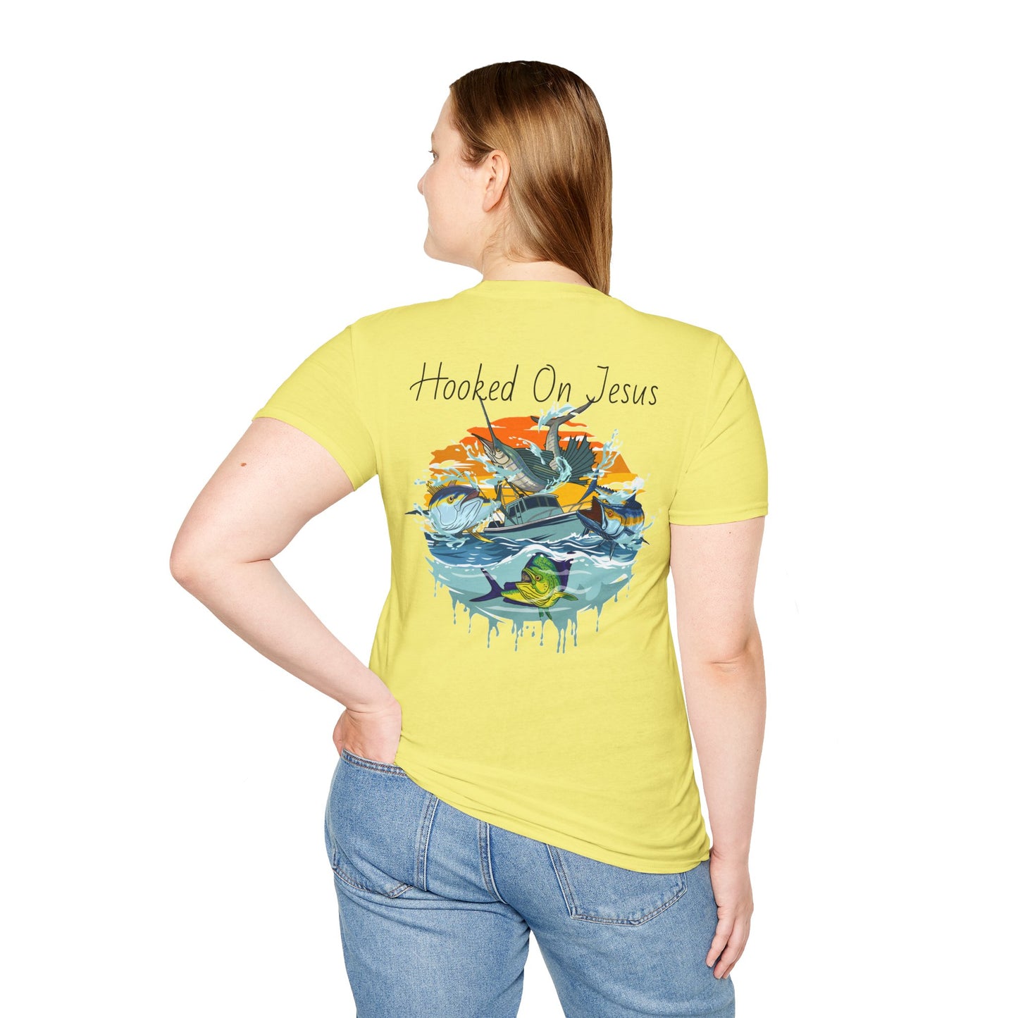 Hooked on Jesus T ( Unisex)