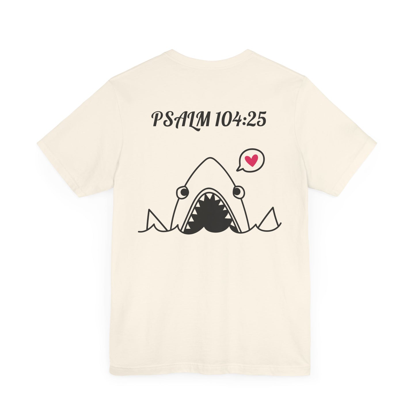 "God and Sea" Jersey Short Sleeve Tee Unisex