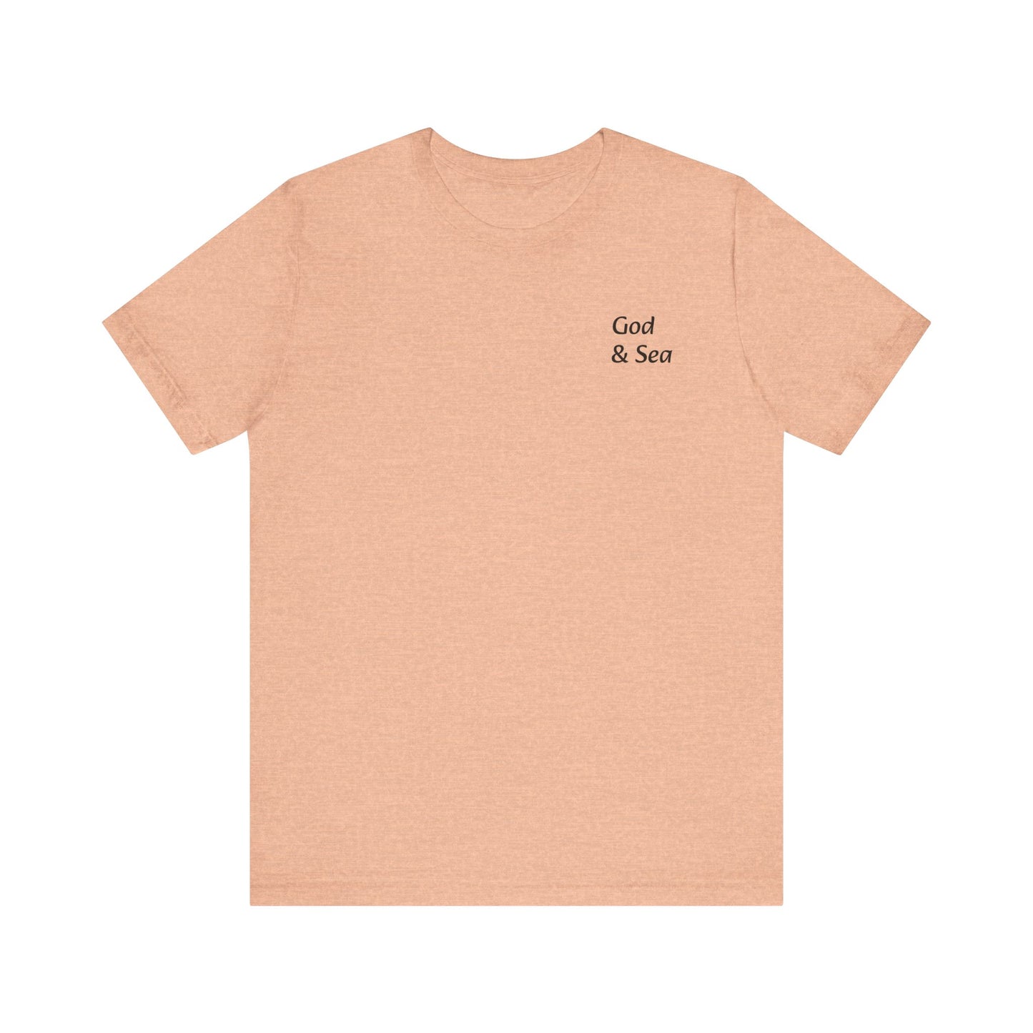 "God and Sea" Jersey Short Sleeve Tee Unisex