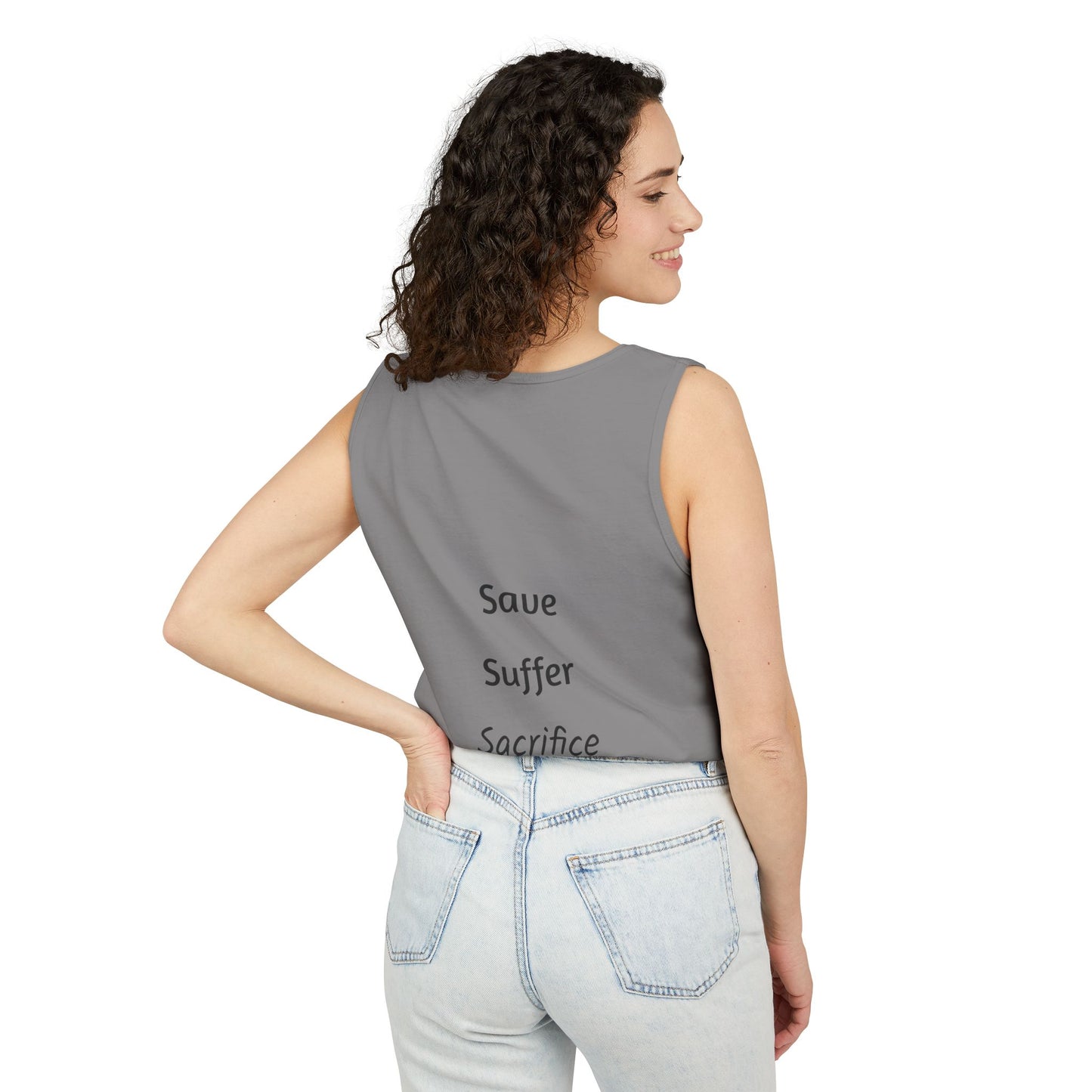 Unisex Faith Garment-Dyed Tank Top
