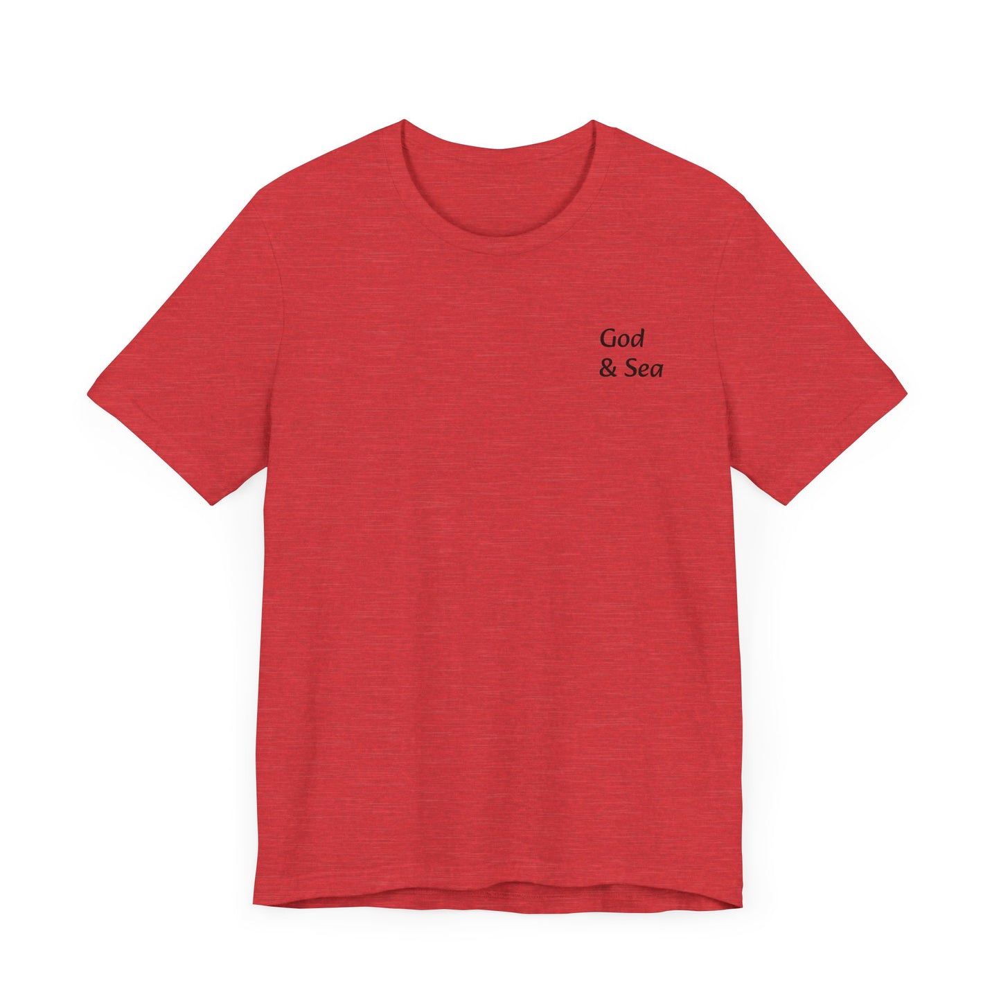 "God and Sea" Jersey Short Sleeve Tee Unisex