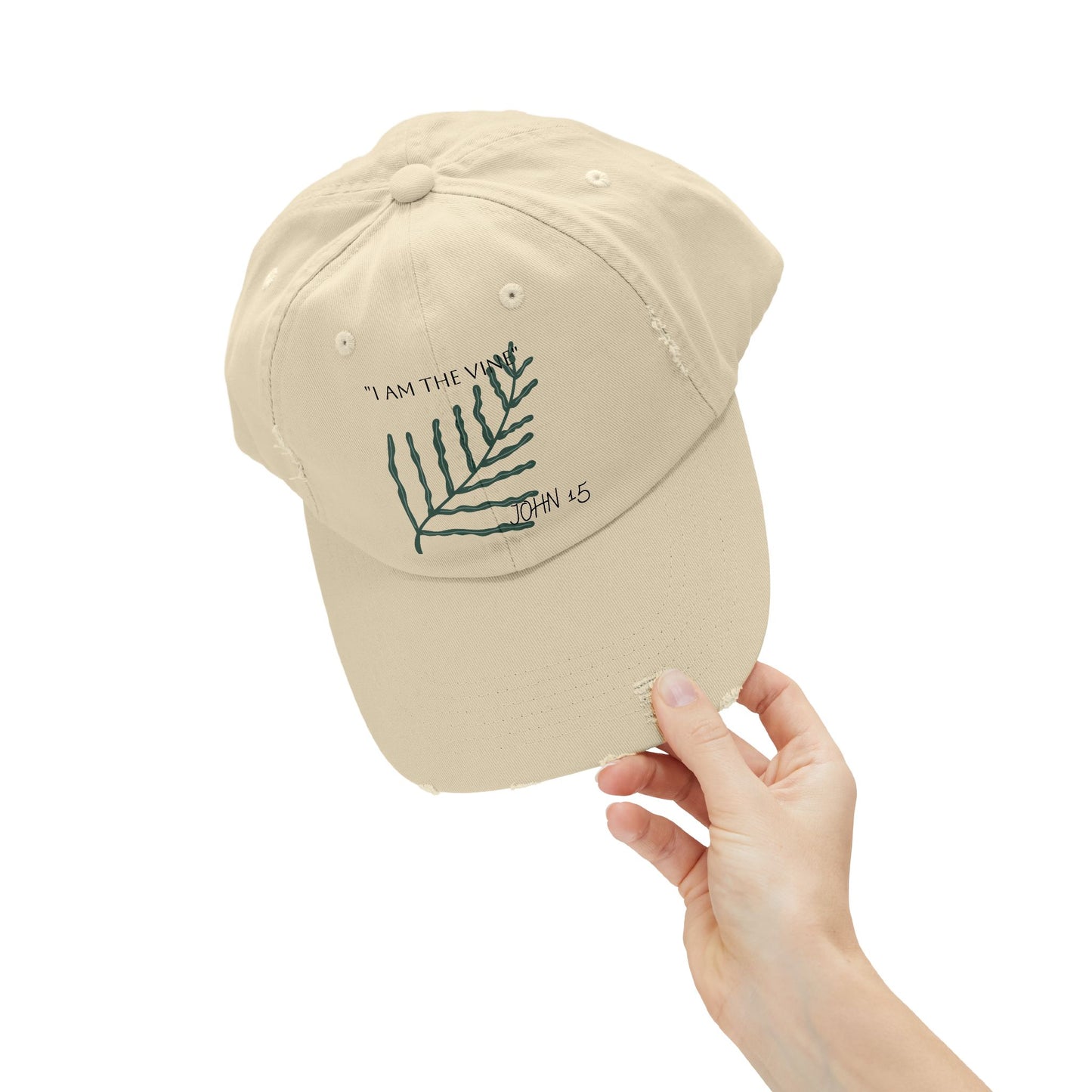 "I AM THE VINE" BALL CAP UNISEX