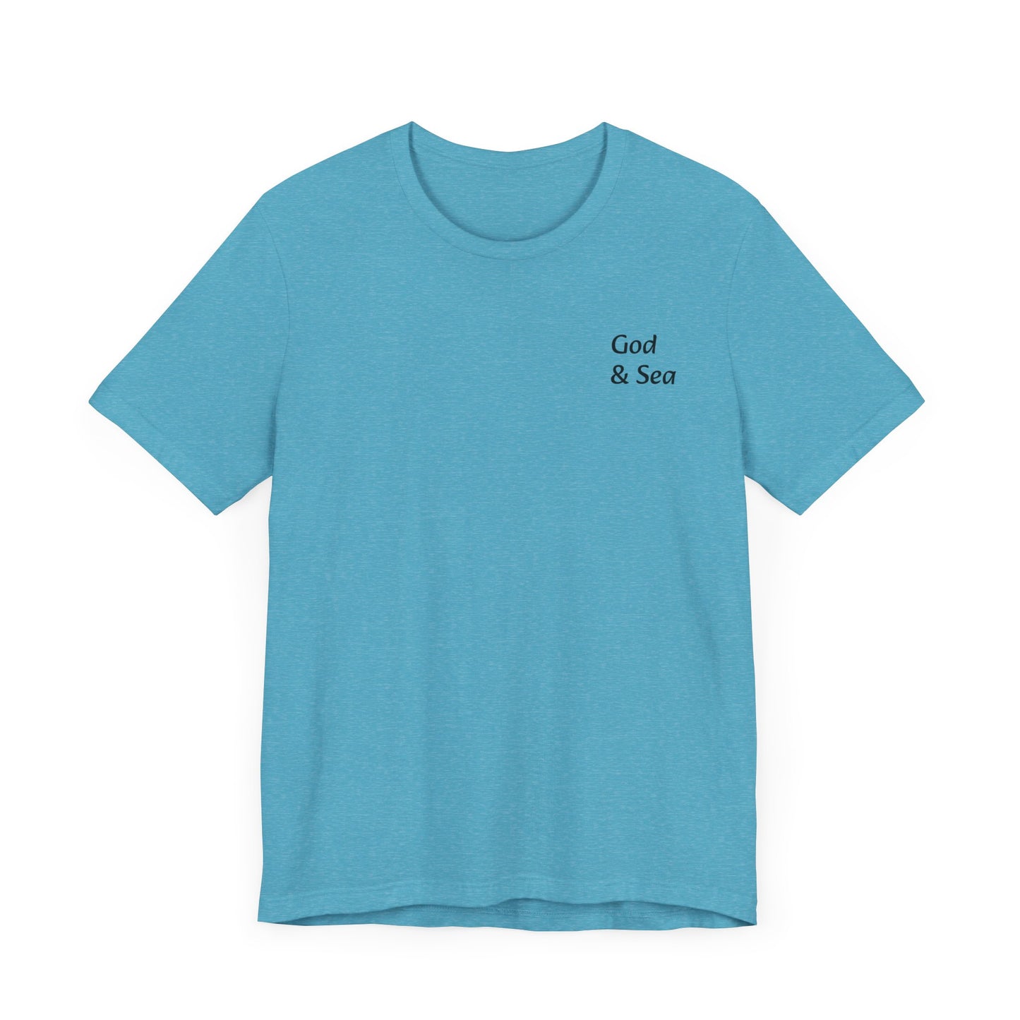 "God and Sea" Jersey Short Sleeve Tee Unisex