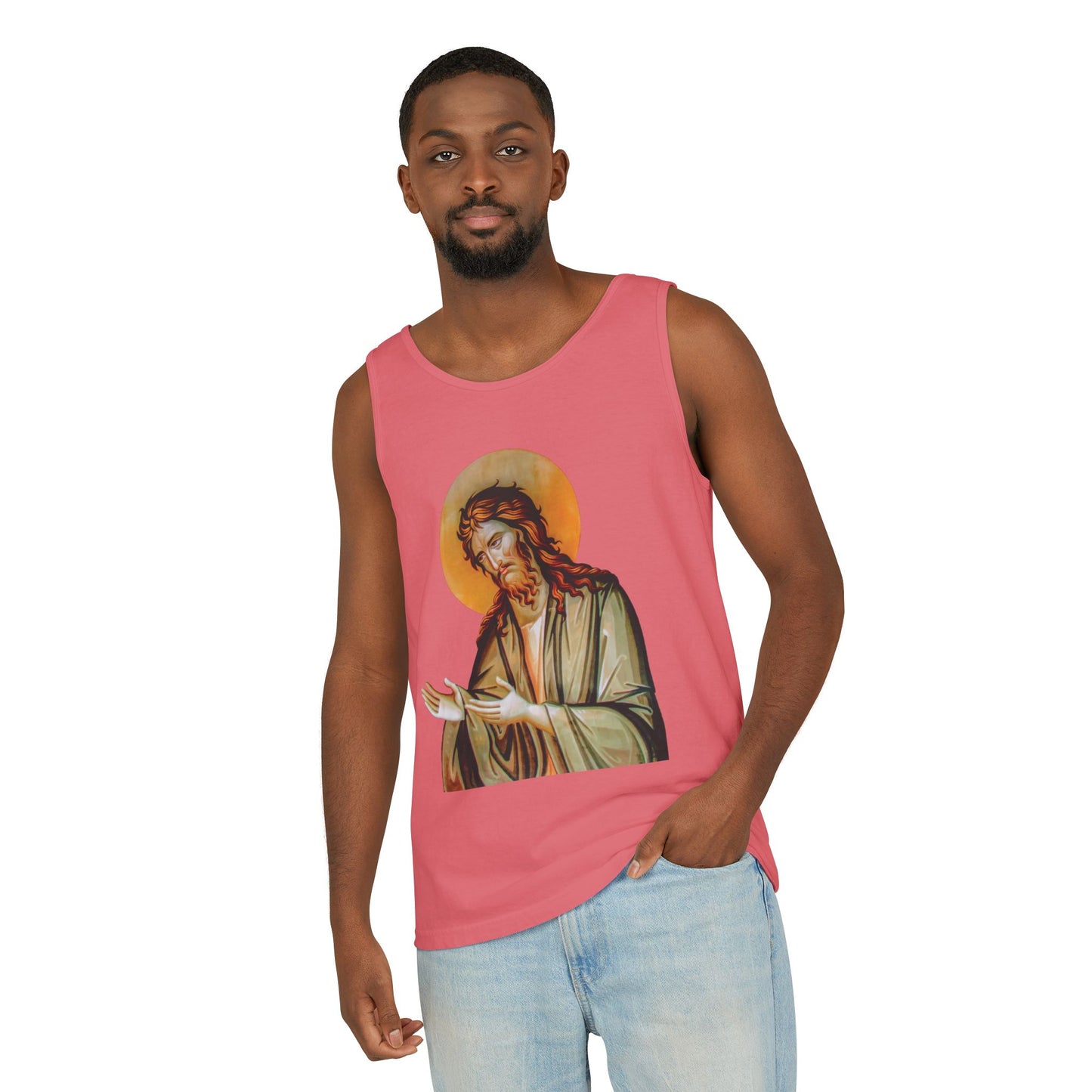 Unisex Faith Garment-Dyed Tank Top