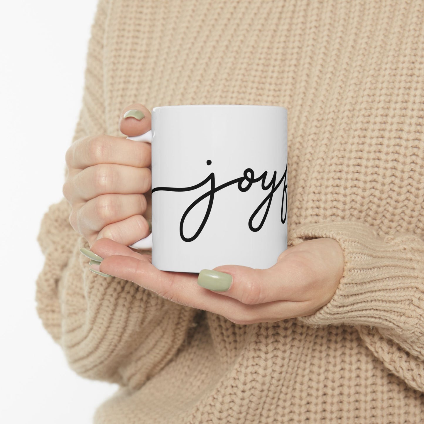 Joyful, Ceramic Mug, (11oz, 15oz)