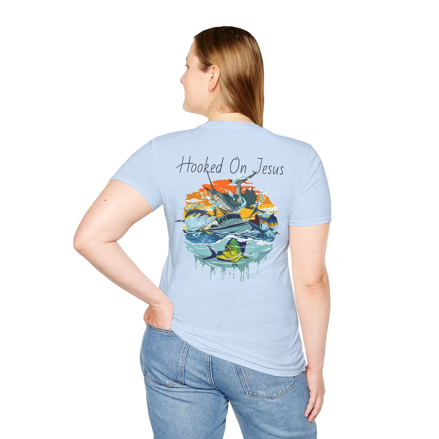 Hooked on Jesus T ( Unisex)