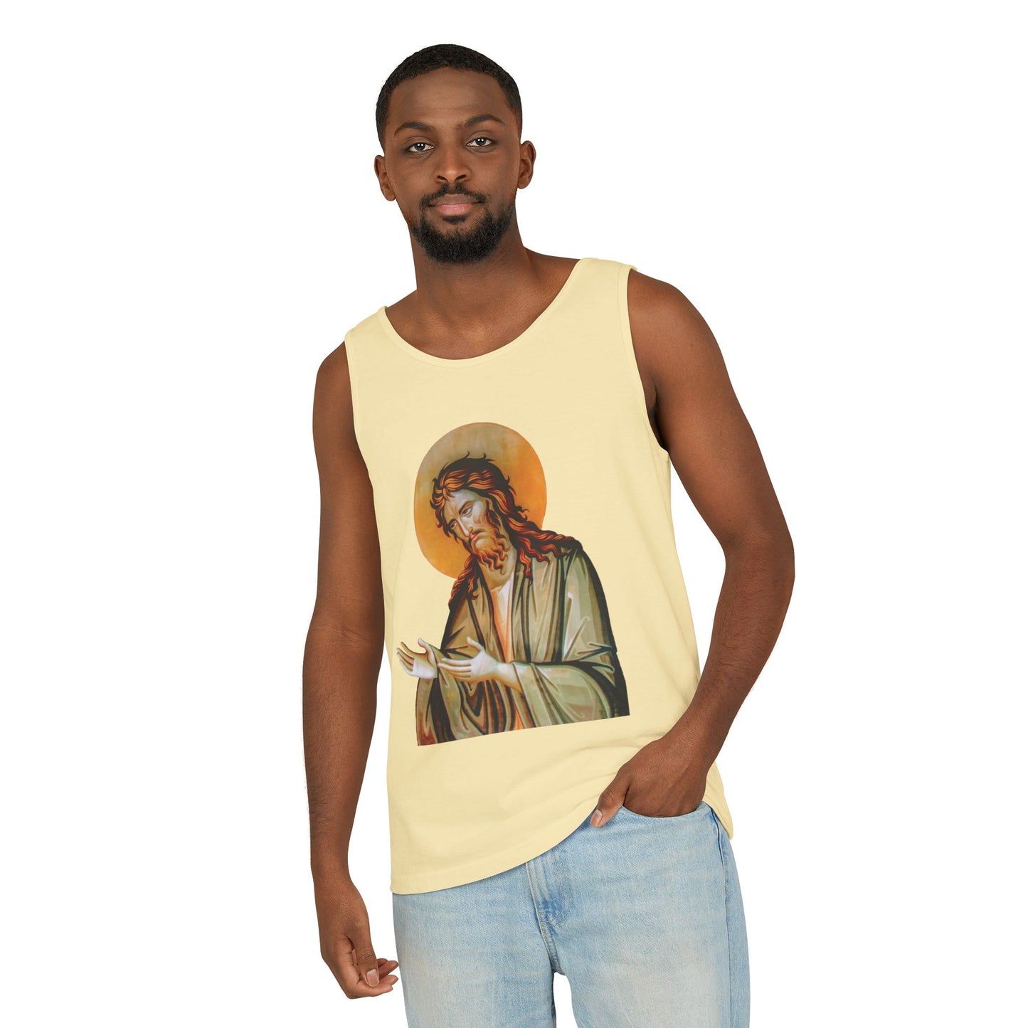 Unisex Faith Garment-Dyed Tank Top