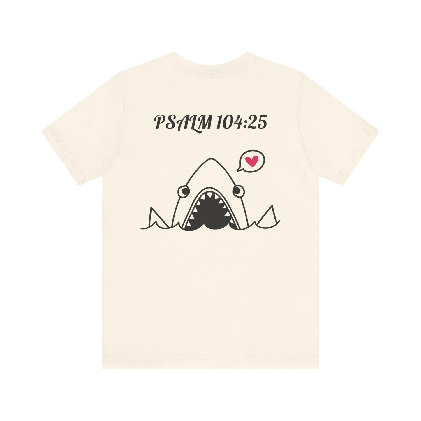 "God and Sea" Jersey Short Sleeve Tee Unisex