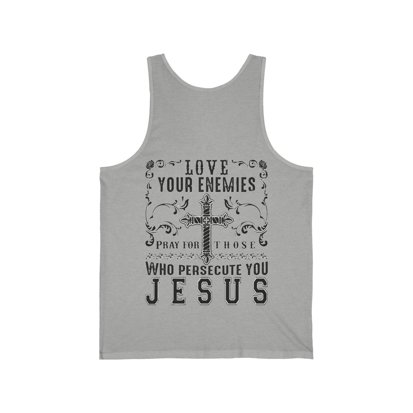 Tank Top - No Room for Hate 100% Cotton Unisex Jersey Tank
