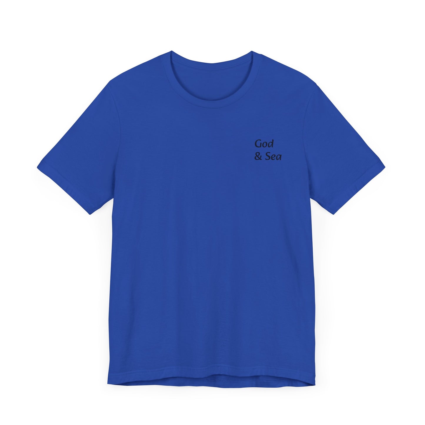 "God and Sea" Jersey Short Sleeve Tee Unisex