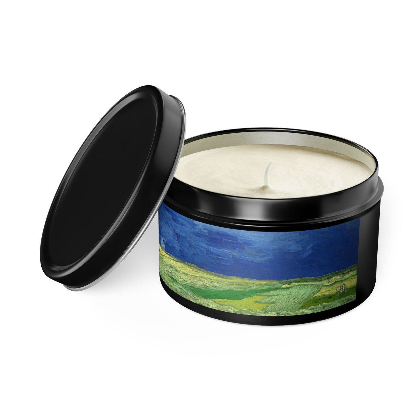 Cross Tin Candles