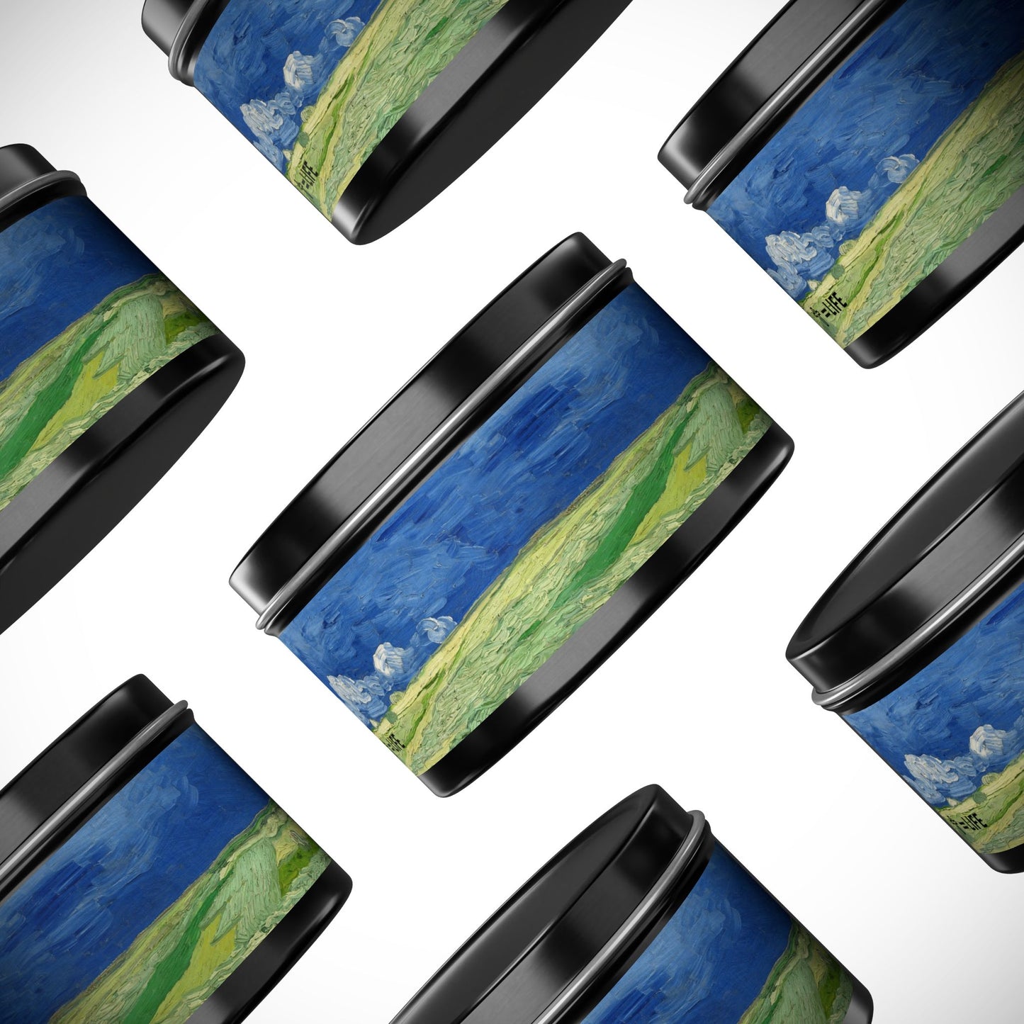 Cross Tin Candles