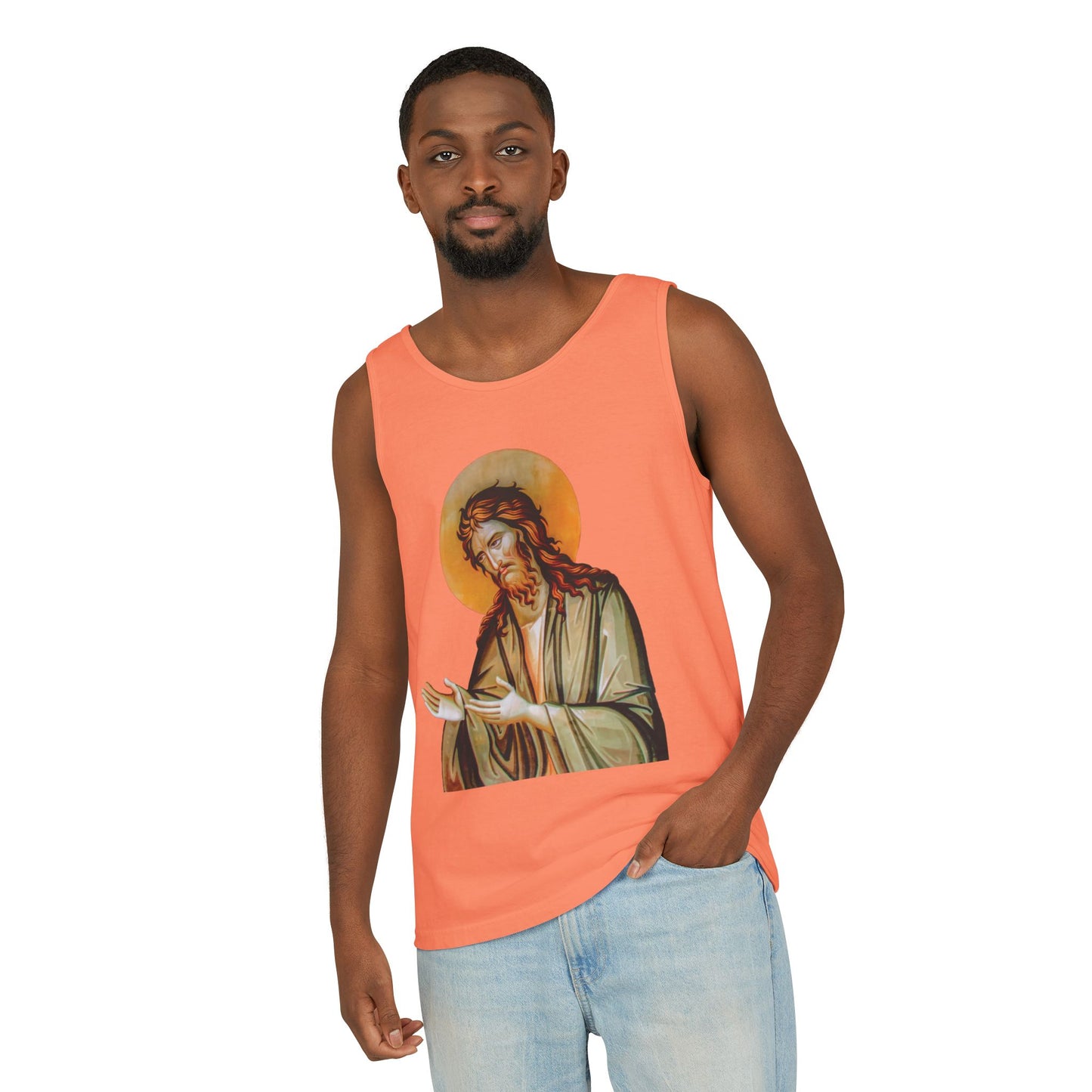 Unisex Faith Garment-Dyed Tank Top