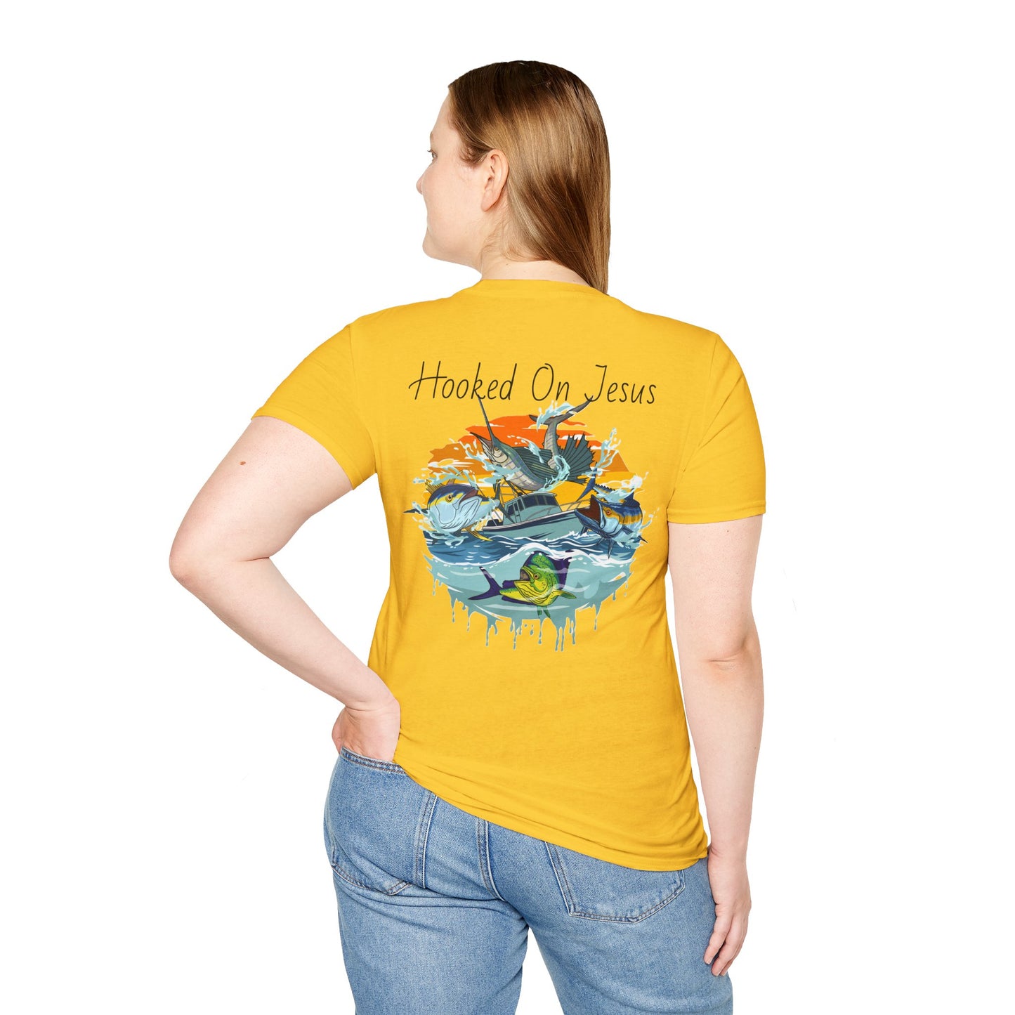 Hooked on Jesus T ( Unisex)
