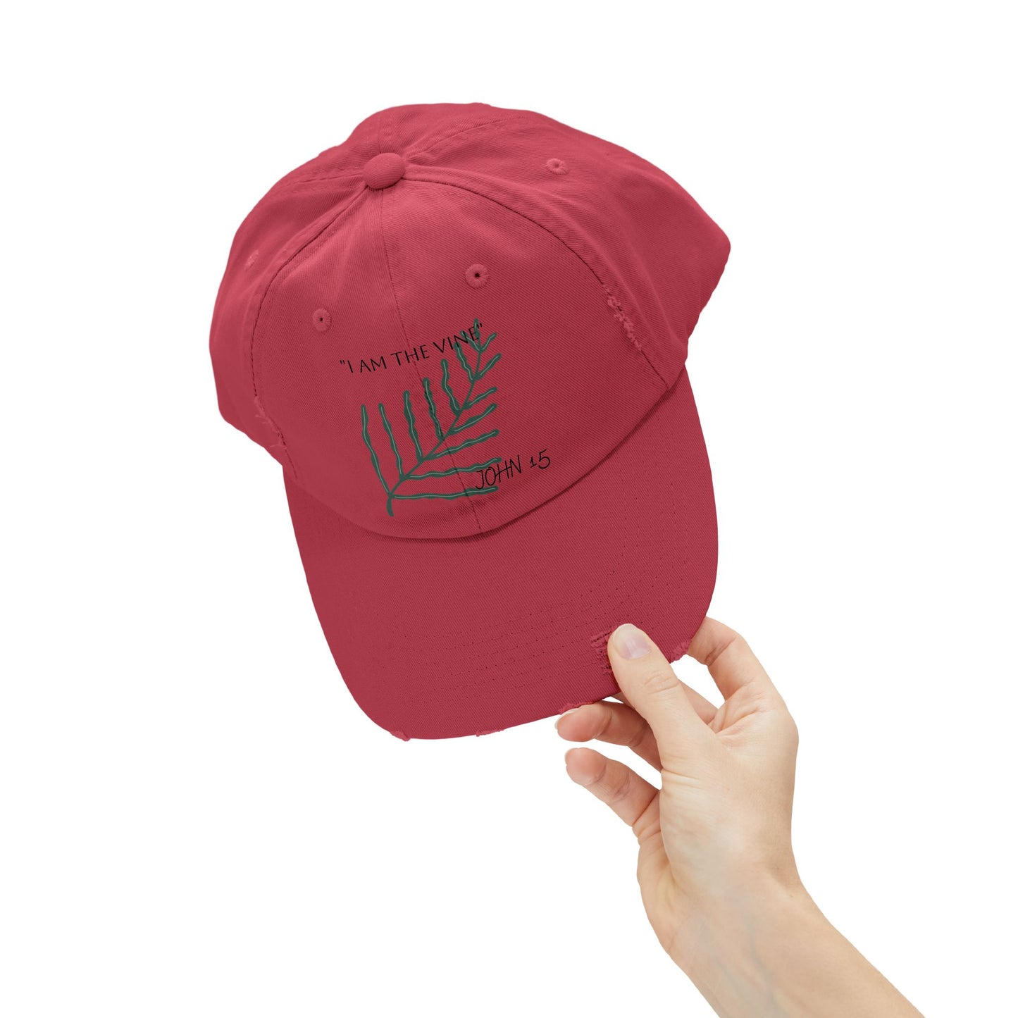 "I AM THE VINE" BALL CAP UNISEX