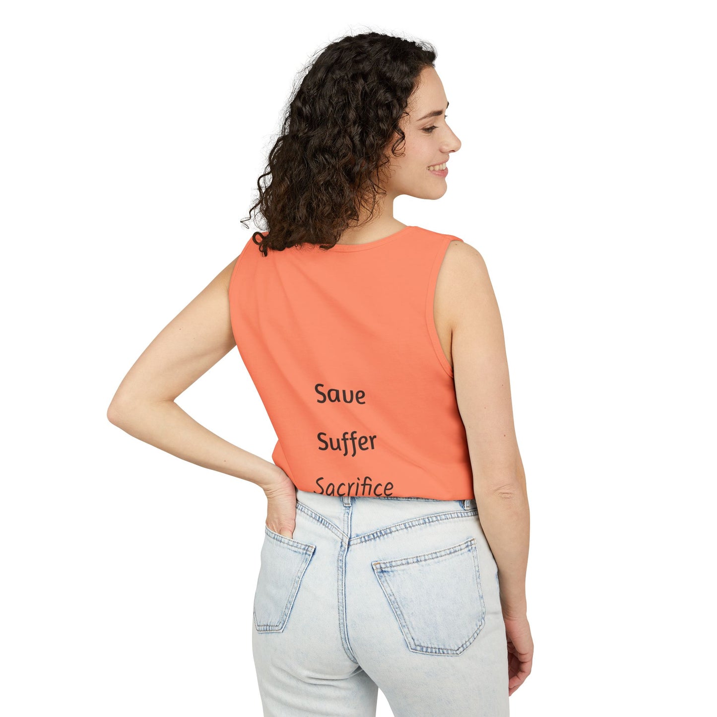 Unisex Faith Garment-Dyed Tank Top