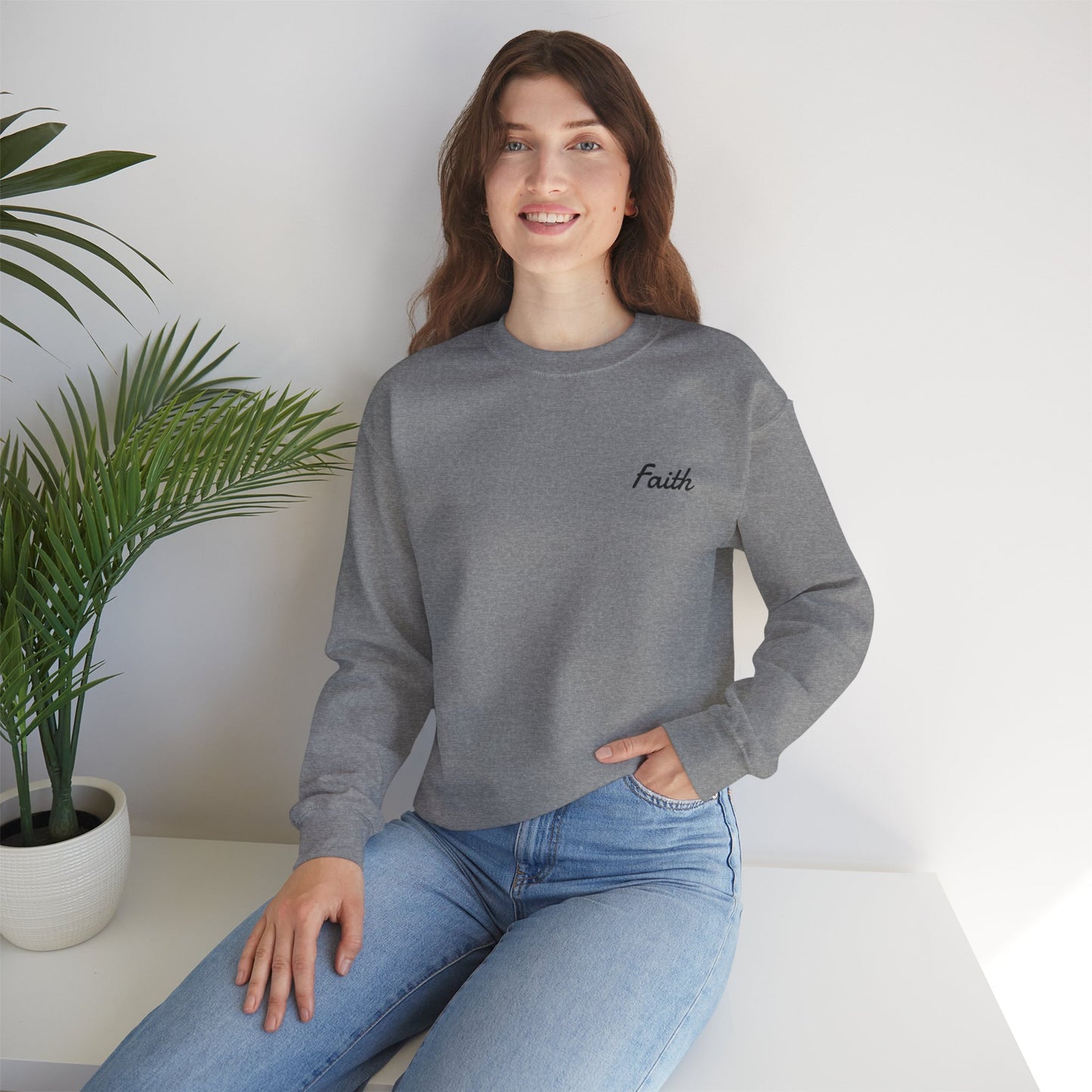 Unisex Faith Heavy Blend™ Crewneck Sweatshirt