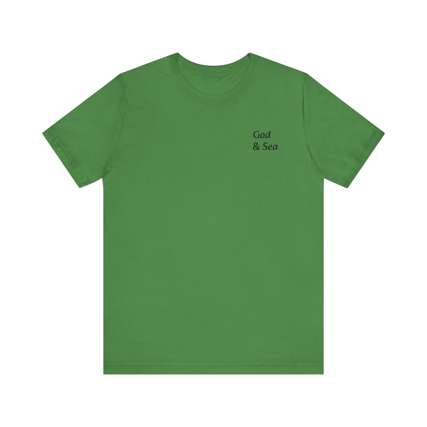 "God and Sea" Jersey Short Sleeve Tee Unisex