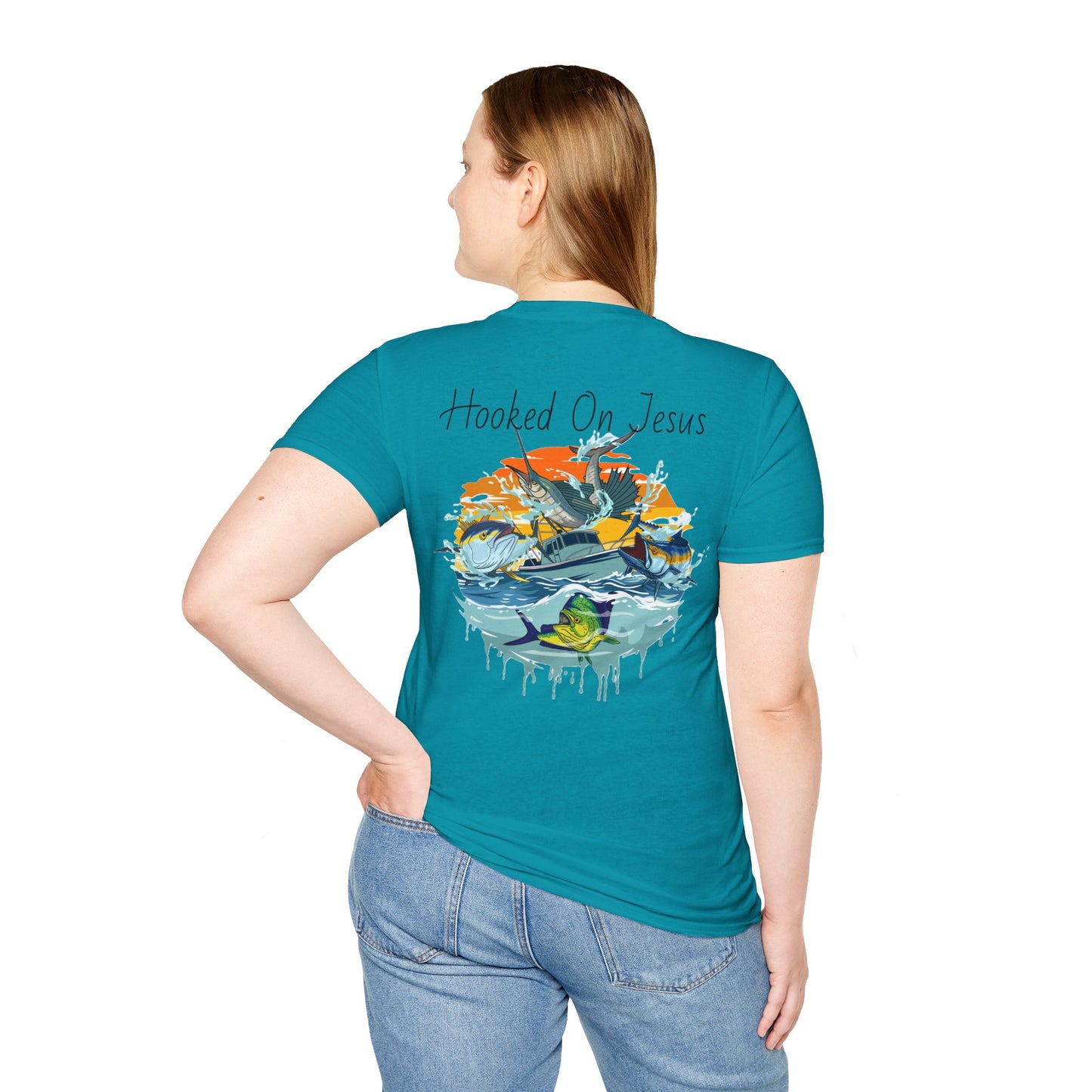 Hooked on Jesus T ( Unisex)