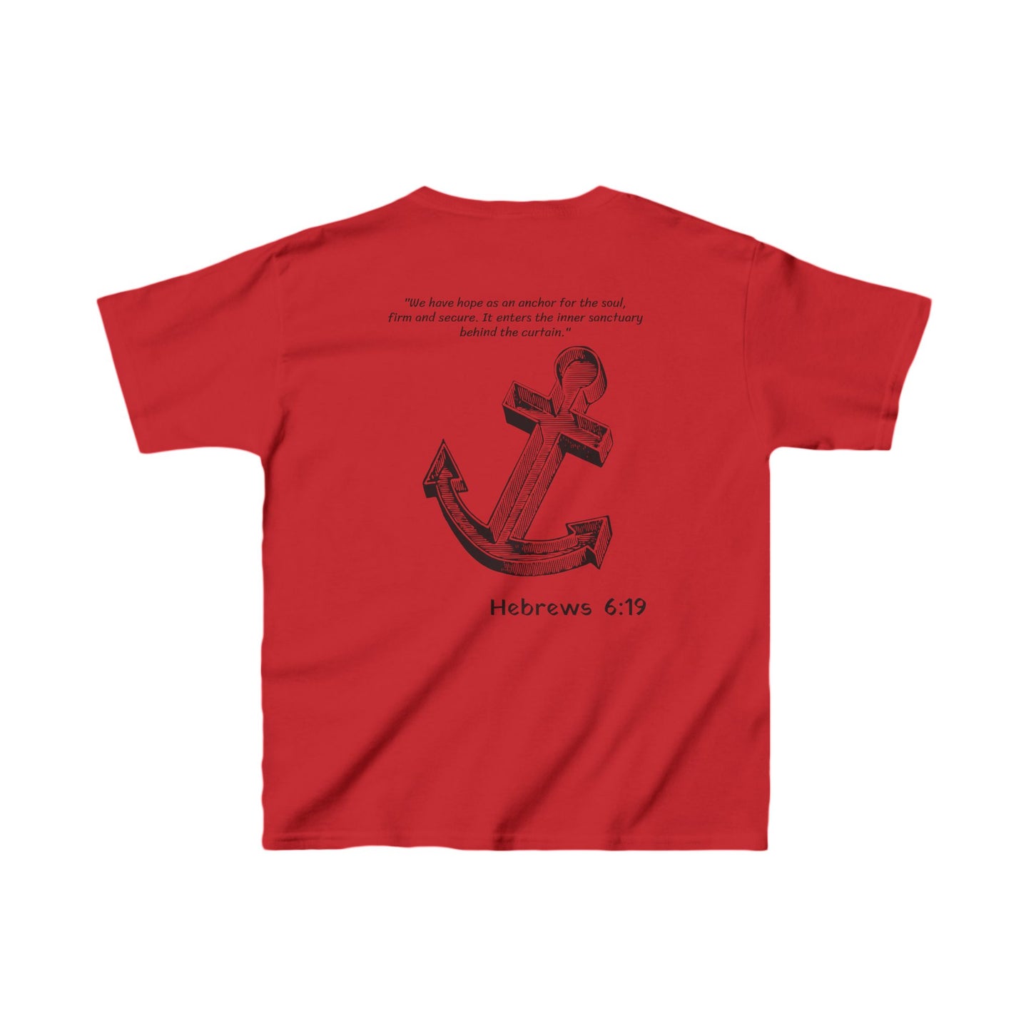 Kids "God is My Anchor" Heavy Cotton™ Tee