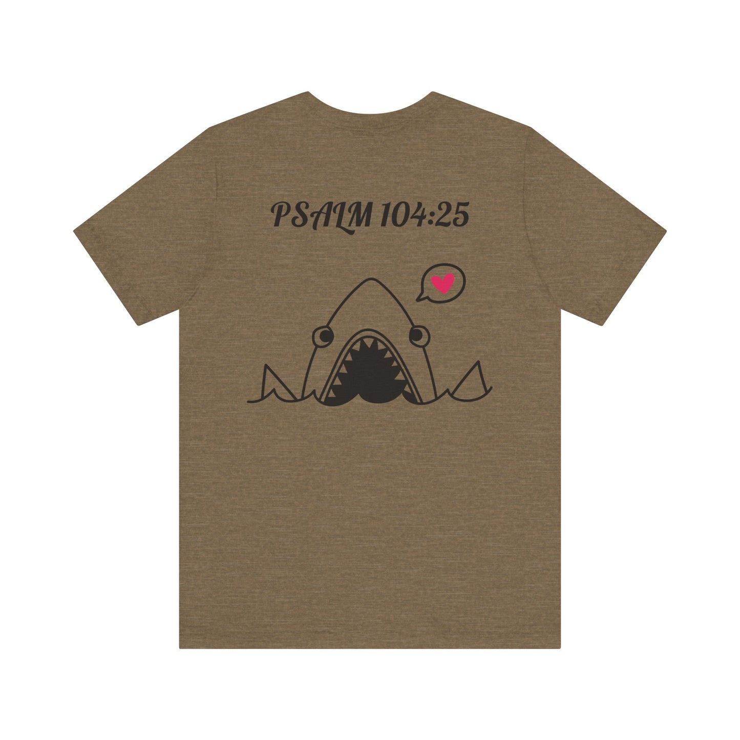 "God and Sea" Jersey Short Sleeve Tee Unisex