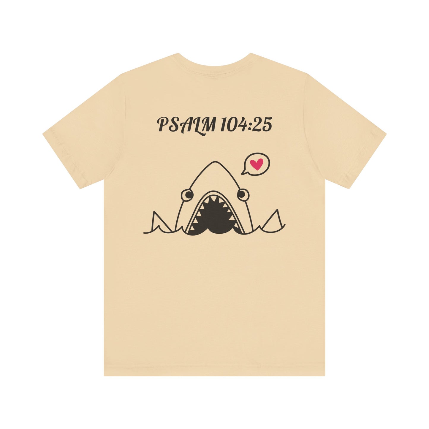 "God and Sea" Jersey Short Sleeve Tee Unisex