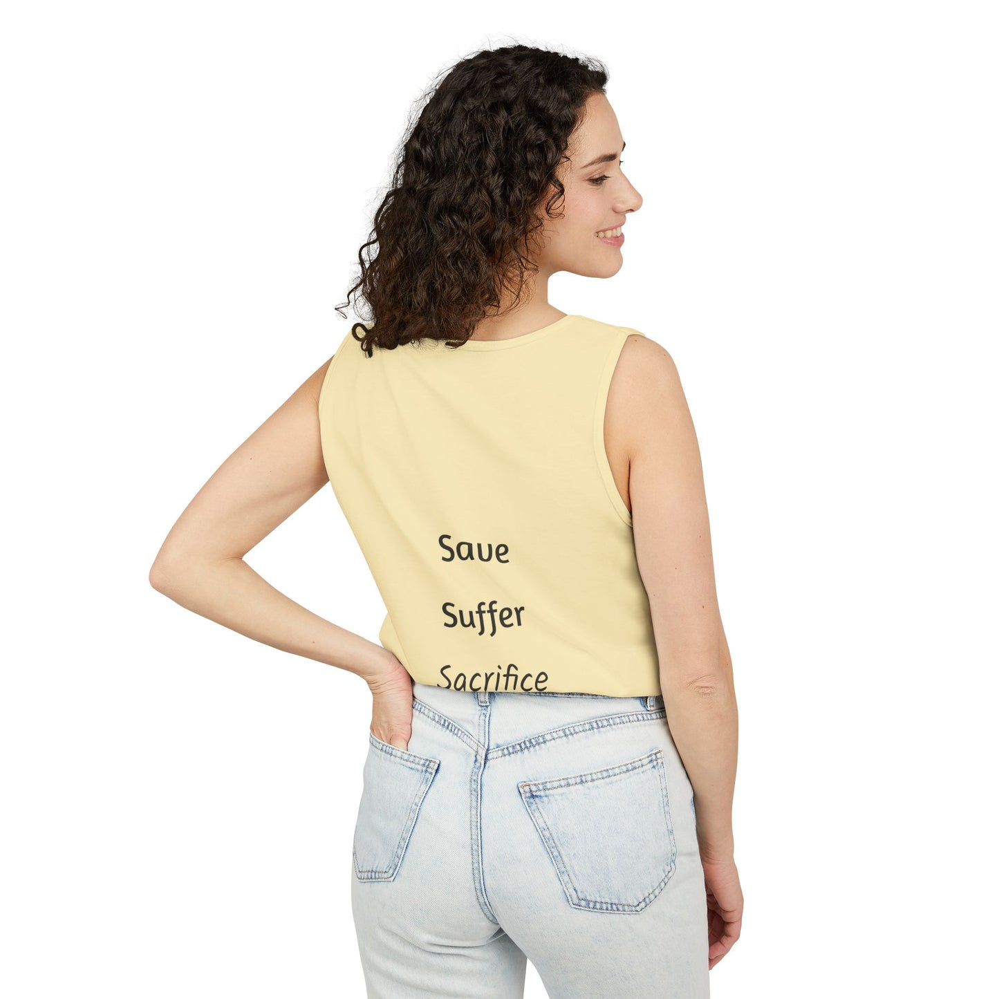 Unisex Faith Garment-Dyed Tank Top