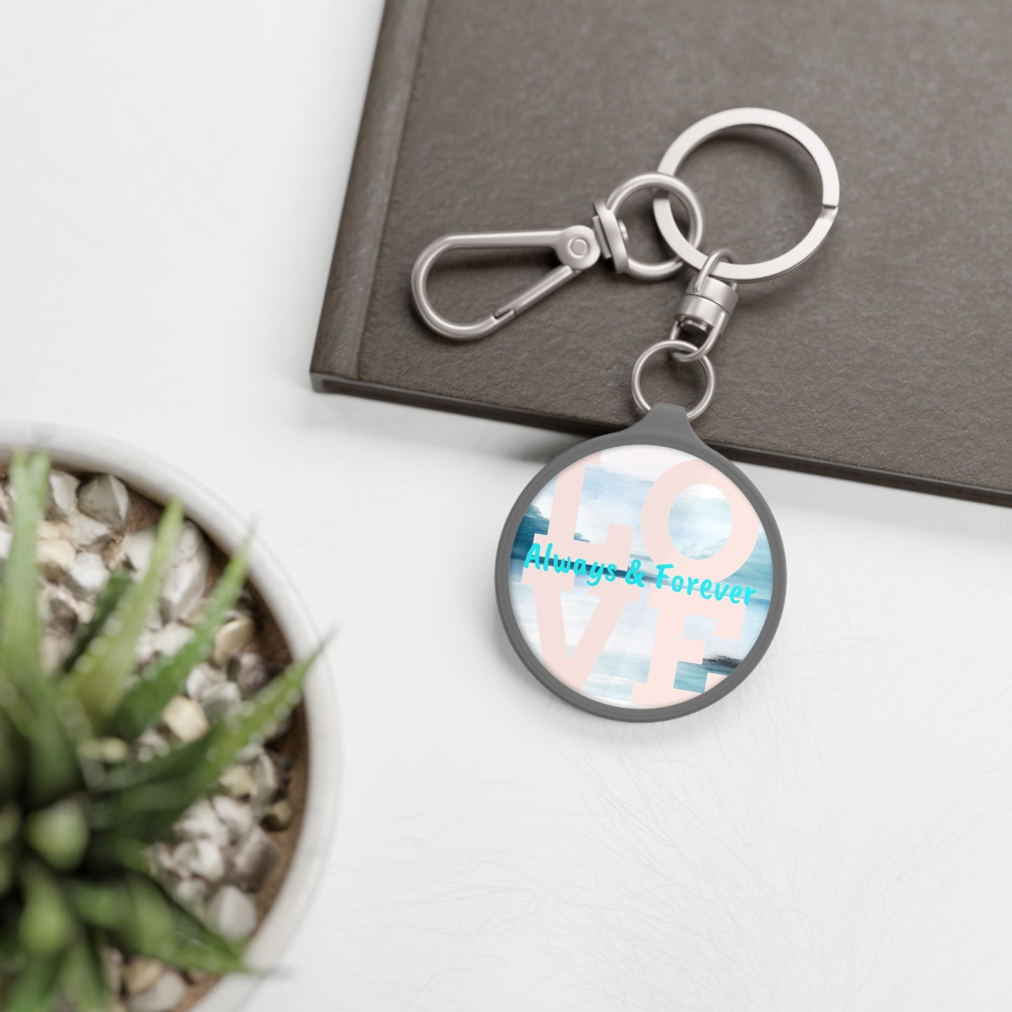 LOVE Keyring Tag