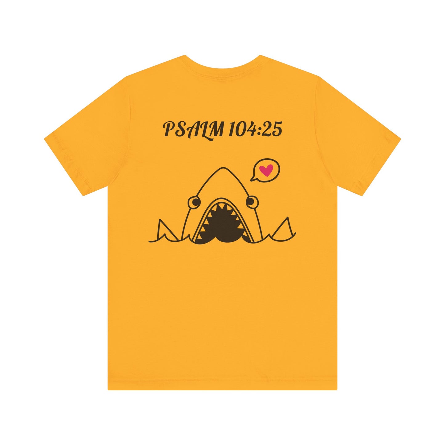 "God and Sea" Jersey Short Sleeve Tee Unisex