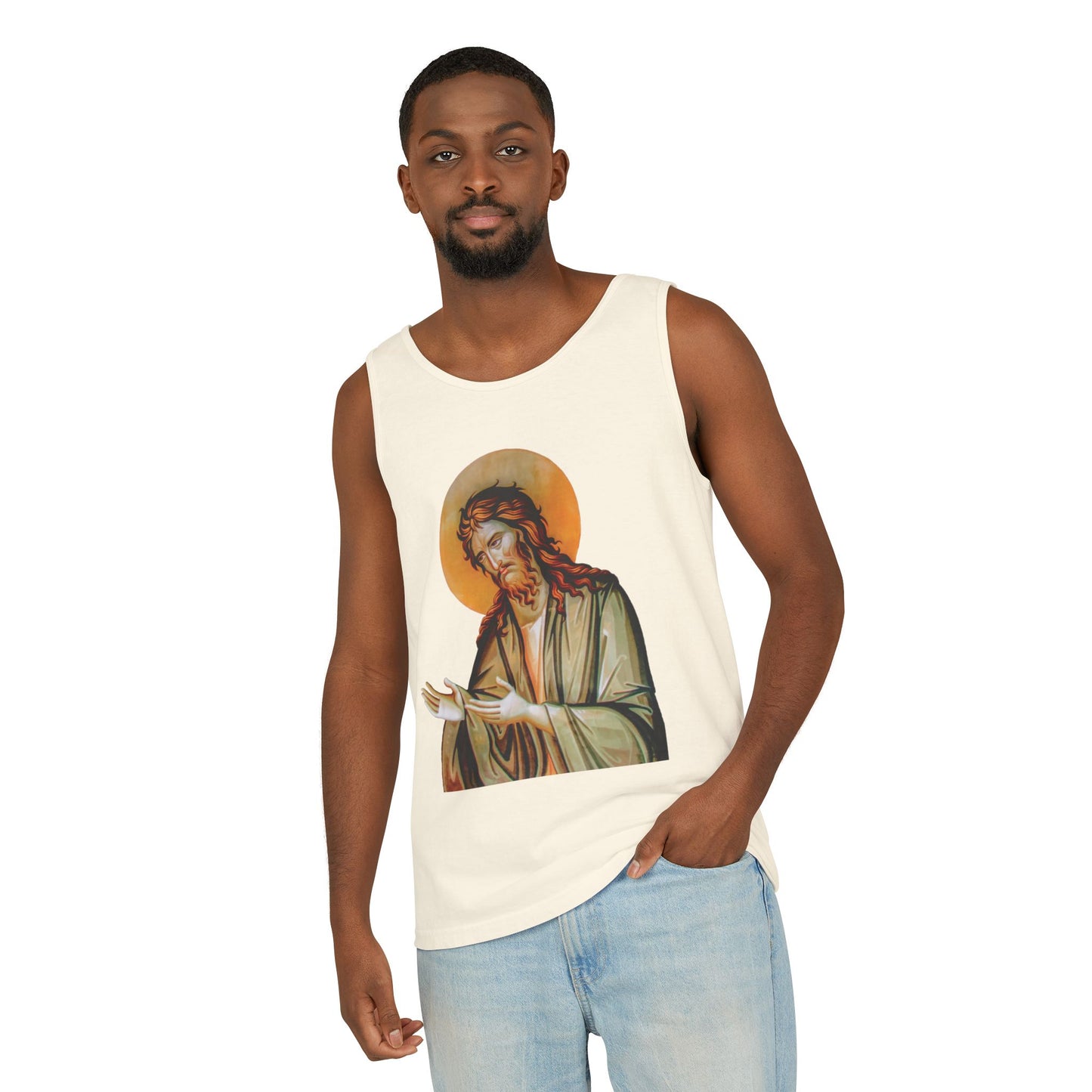Unisex Faith Garment-Dyed Tank Top