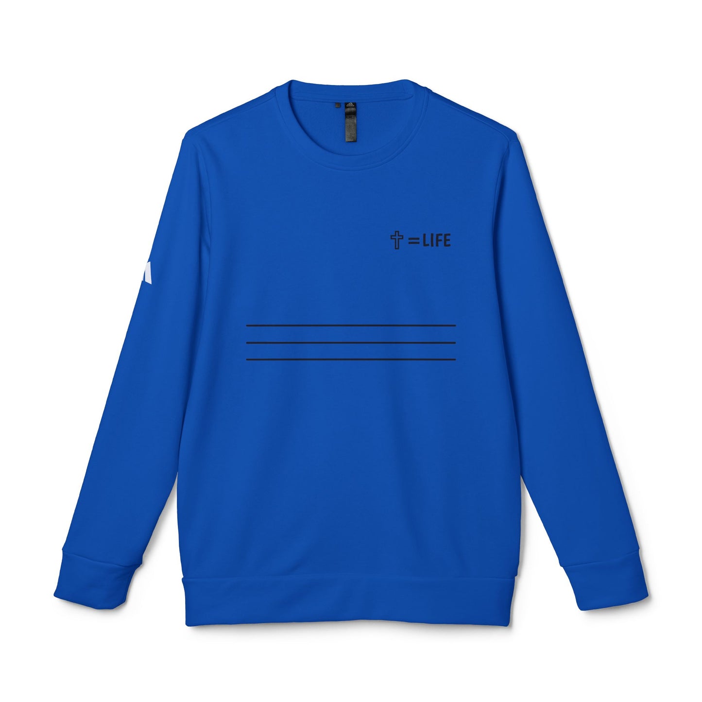adidas® Unisex "Bread of Life" Fleece Crewneck Sweatshirt