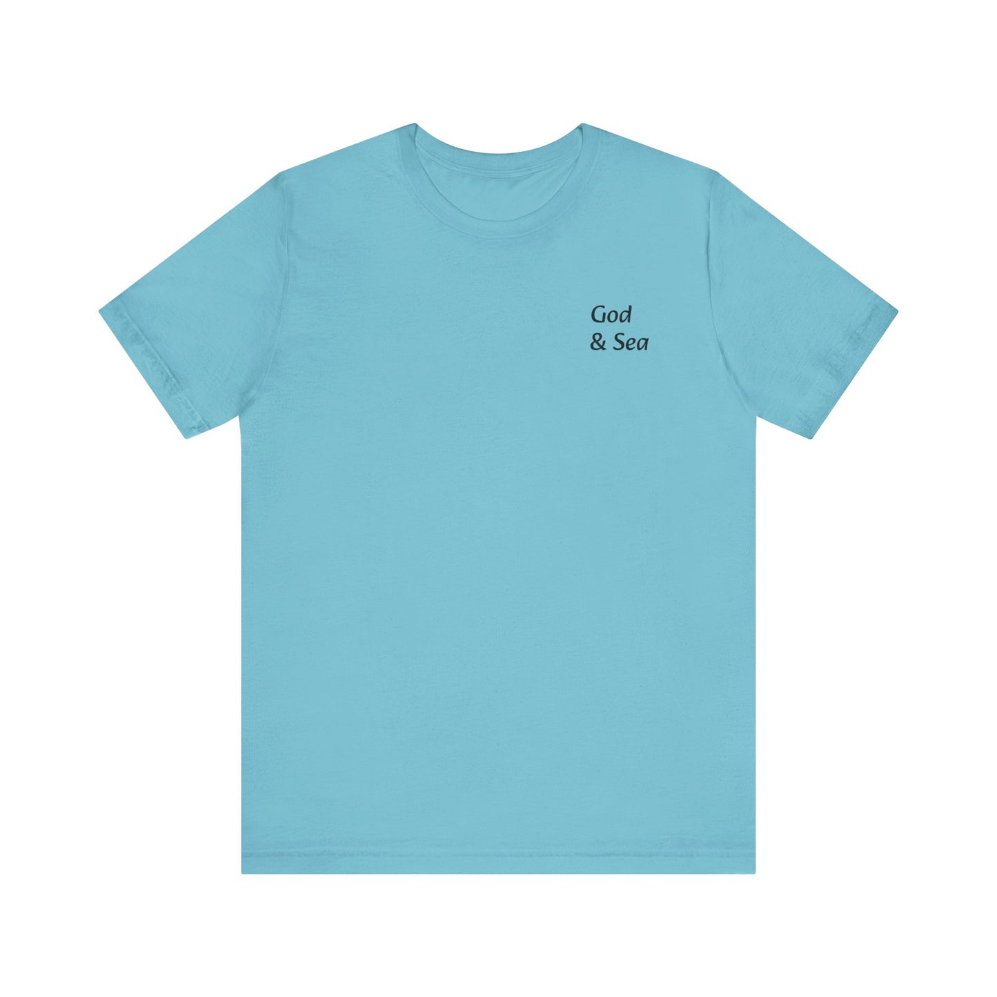 "God and Sea" Jersey Short Sleeve Tee Unisex