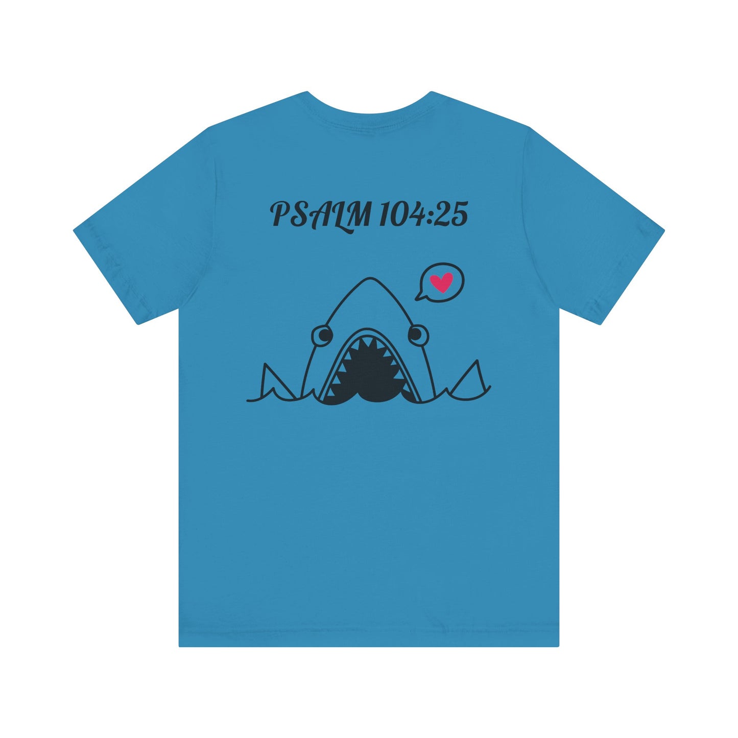 "God and Sea" Jersey Short Sleeve Tee Unisex