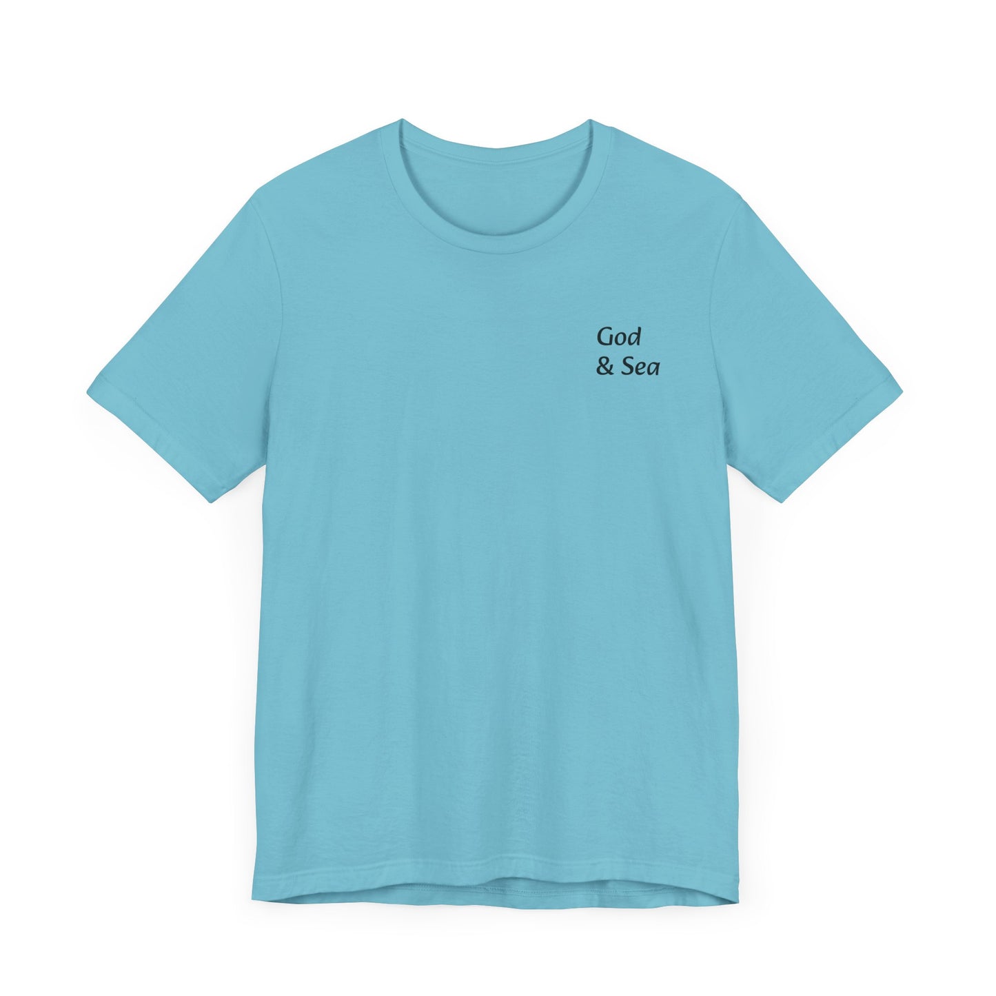 "God and Sea" Jersey Short Sleeve Tee Unisex