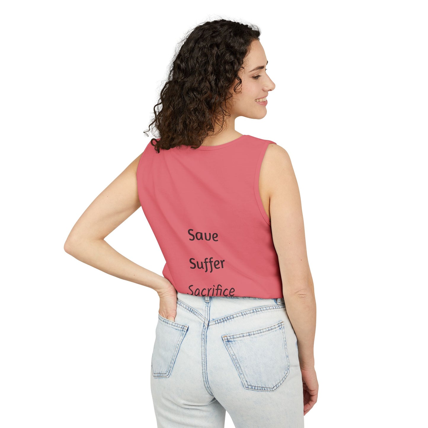 Unisex Faith Garment-Dyed Tank Top