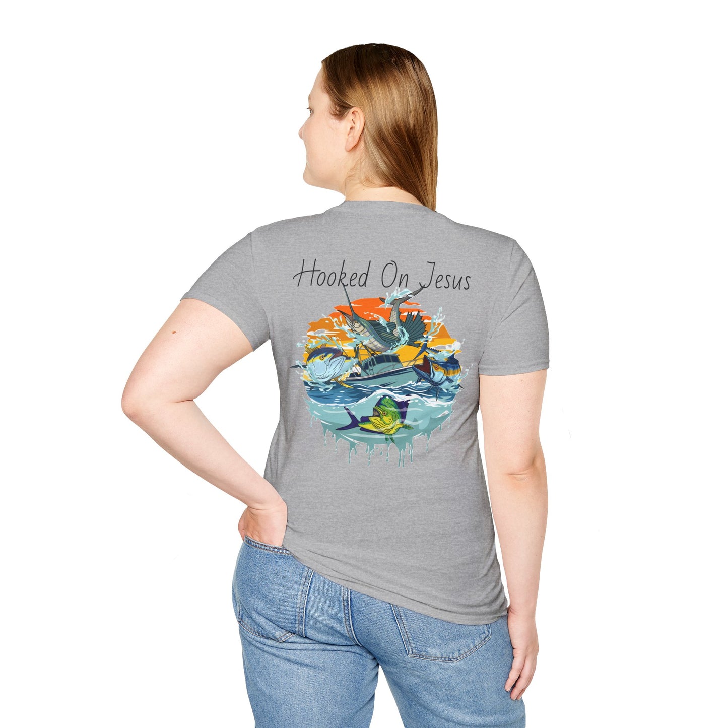 Hooked on Jesus T ( Unisex)